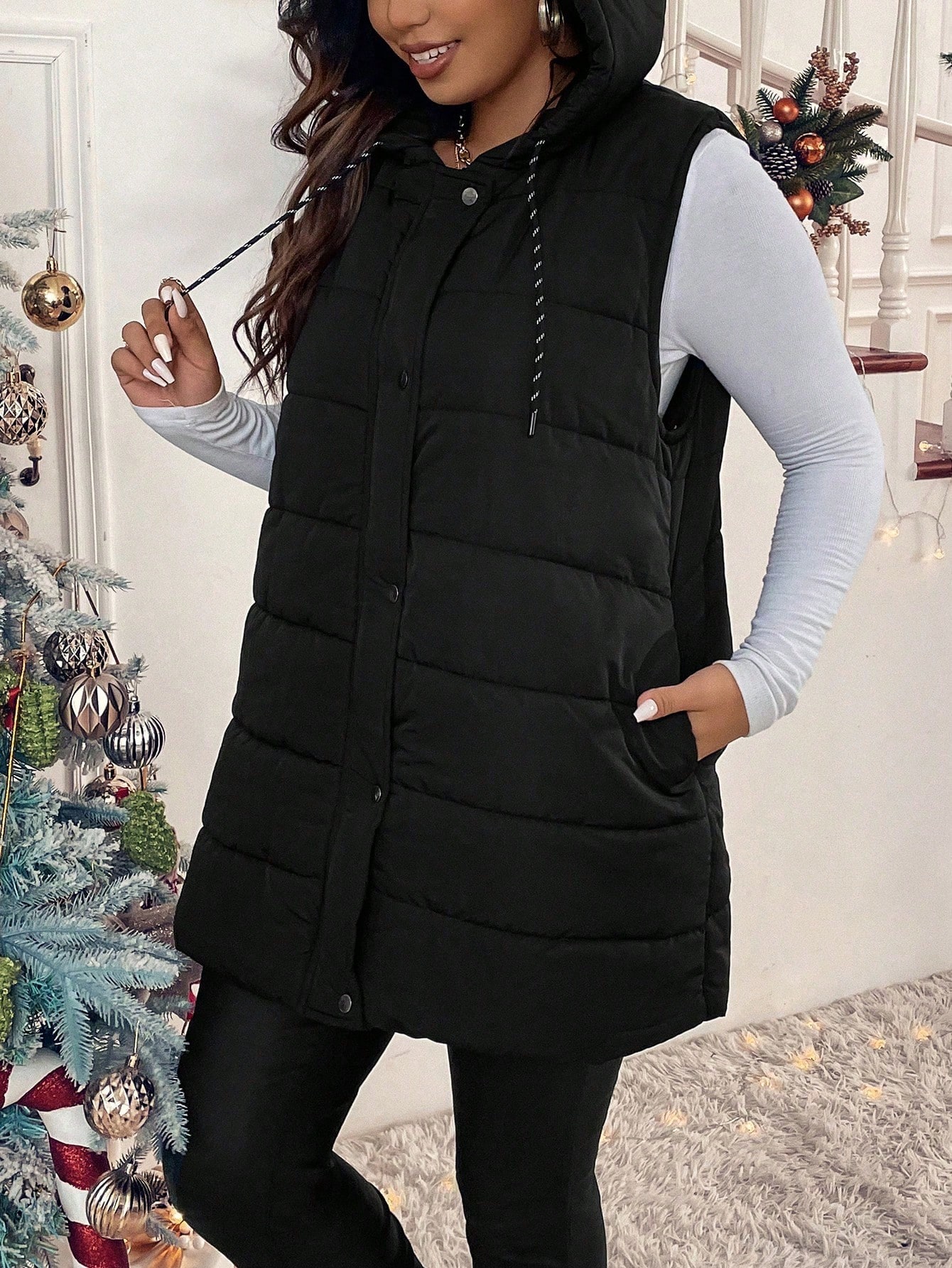 In Casual Plus Size Winter Coats