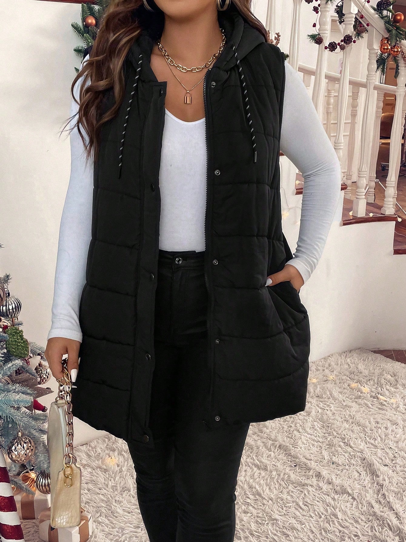 In Casual Plus Size Winter Coats