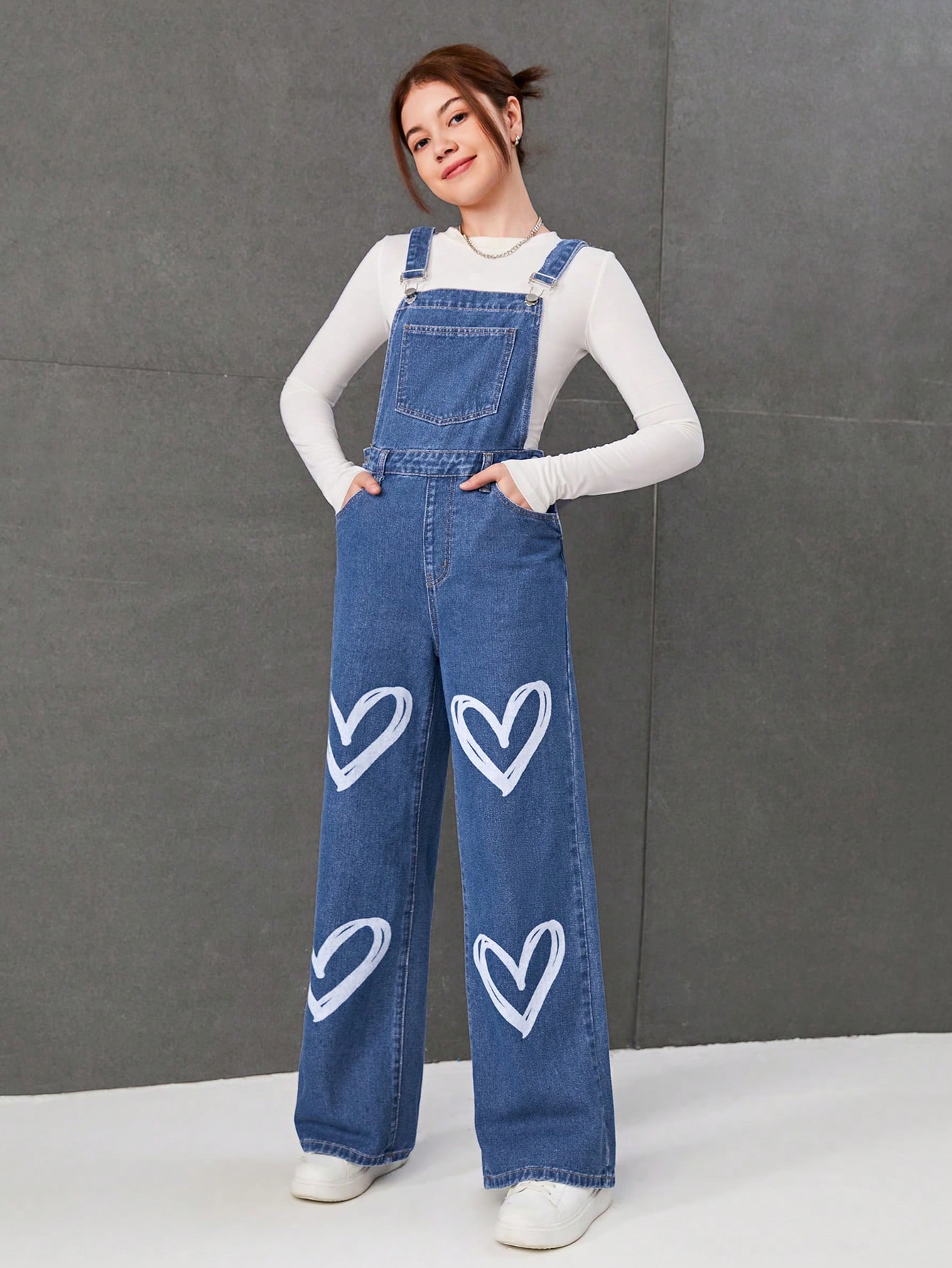 Teen Girls Denim Overalls & Jumpsuits