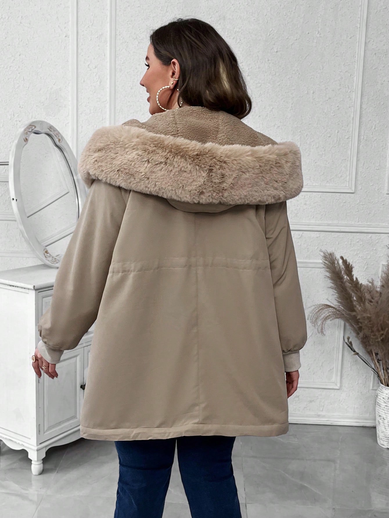 In Casual Plus Size Winter Coats