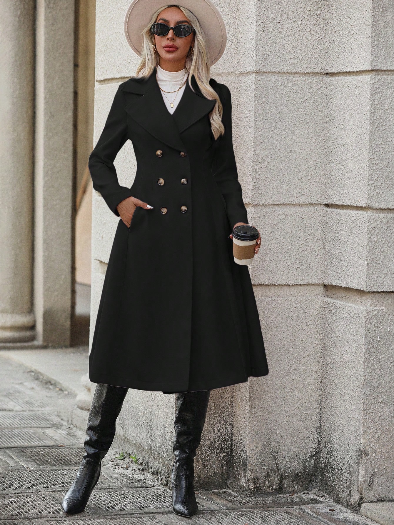 In Black Women Overcoats