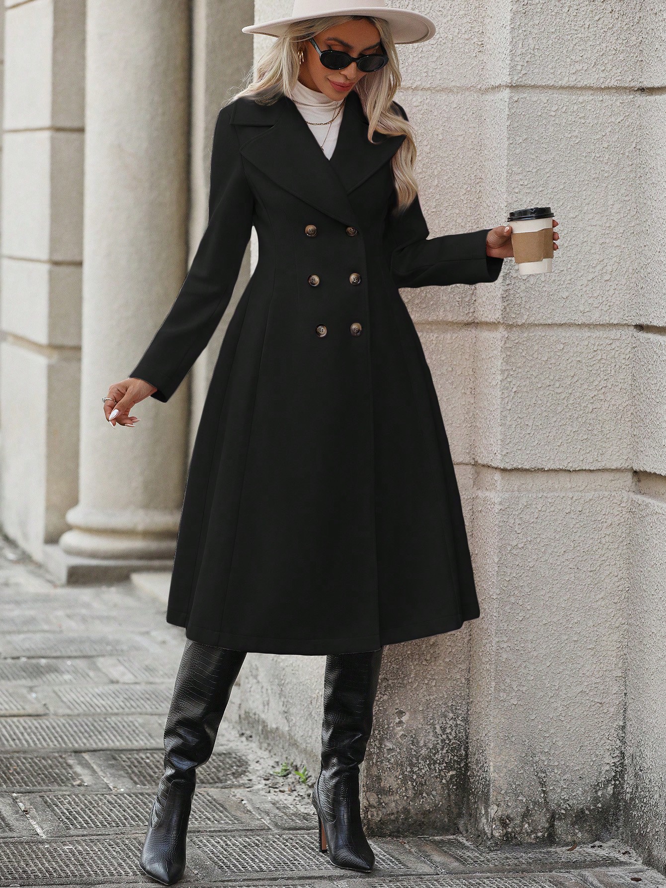 In Black Women Overcoats