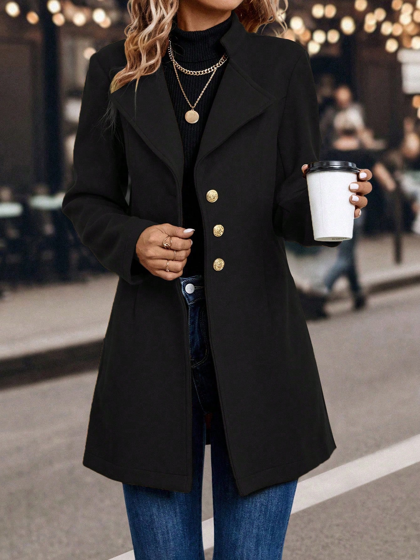 In Black Women Overcoats