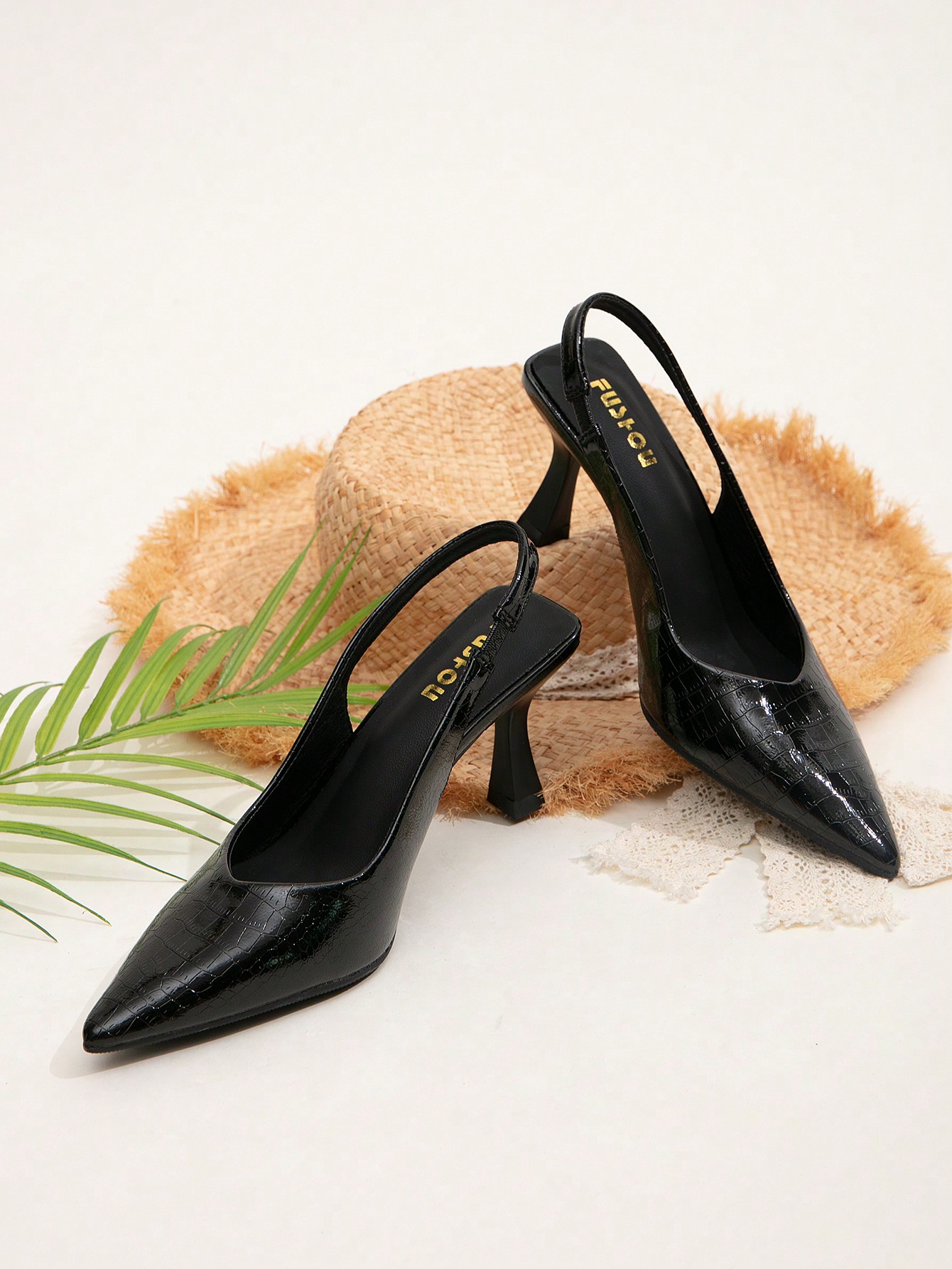 In Black Women Pumps