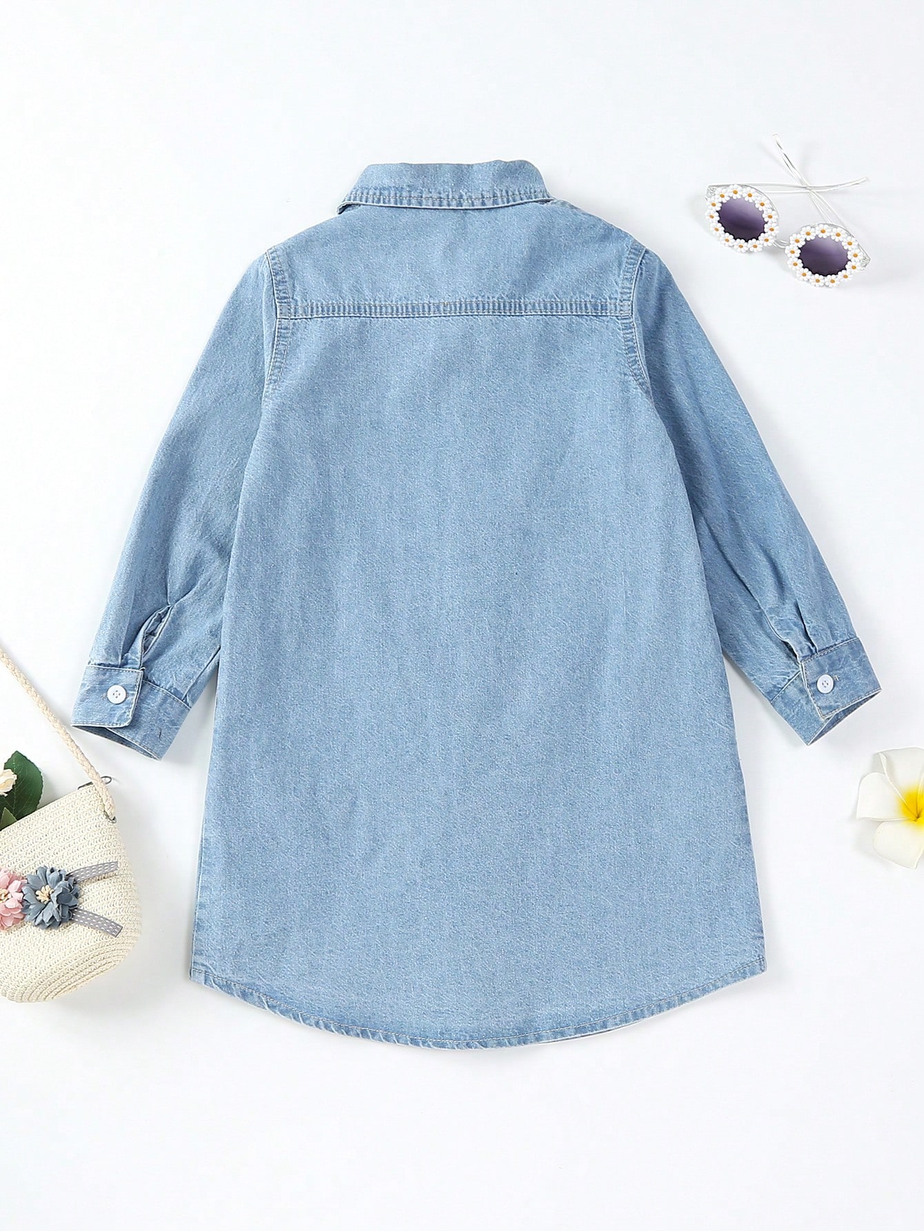 Young Girls Denim Dresses