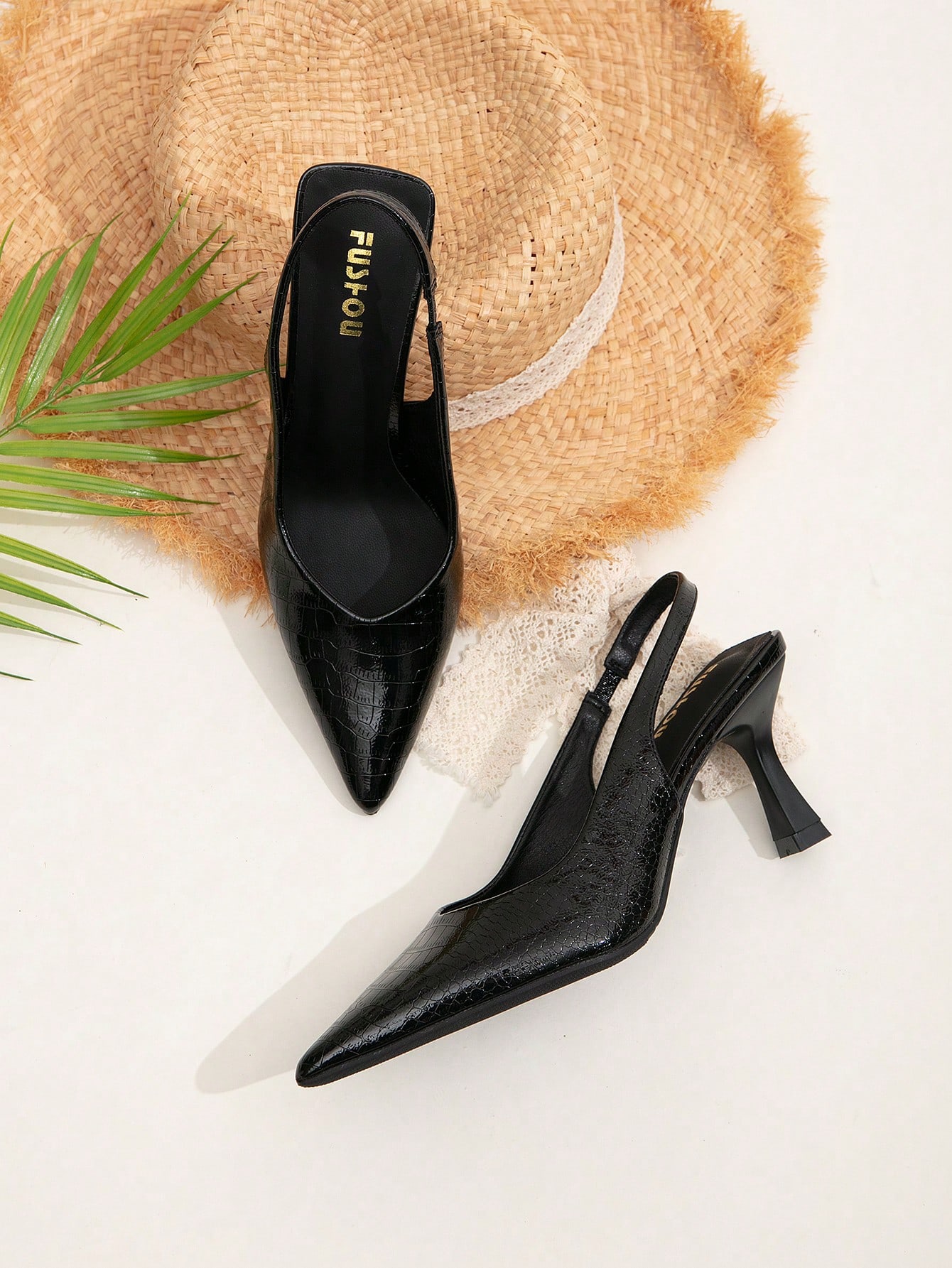 In Black Women Pumps