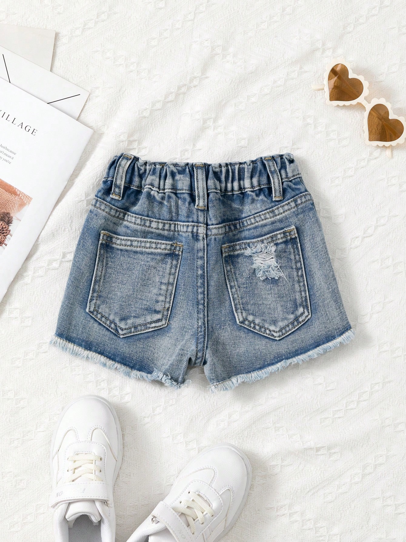 Young Girls Denim Shorts