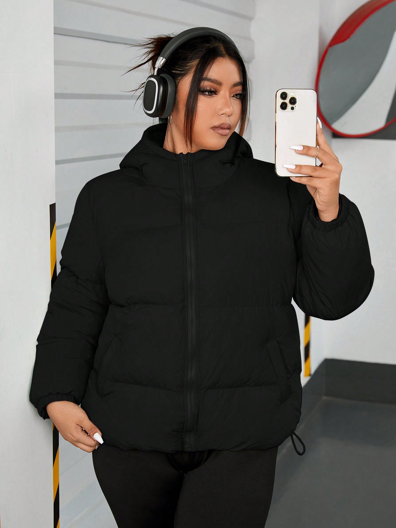 In Casual Plus Size Winter Coats