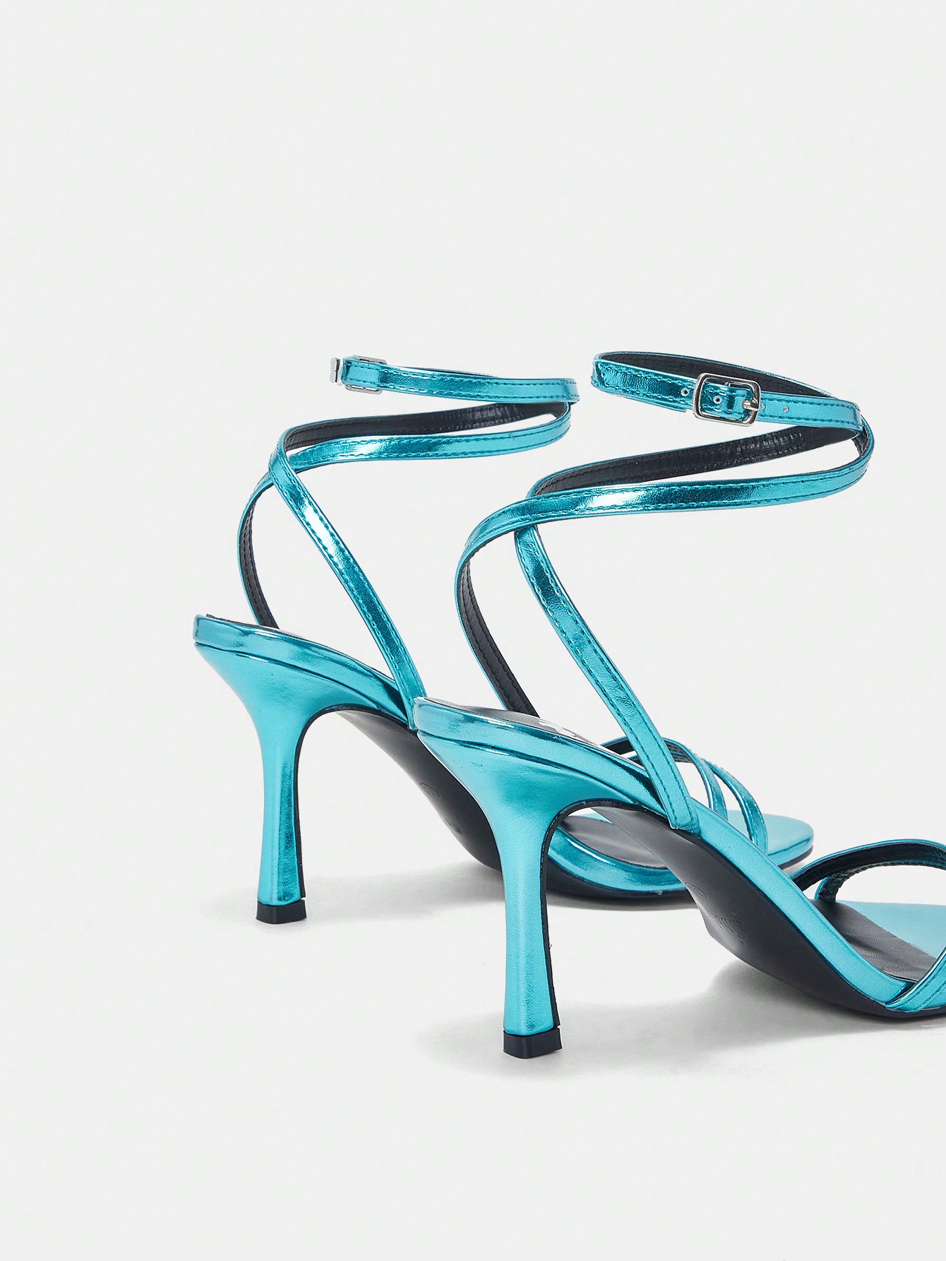 In Blue Women Heeled Sandals