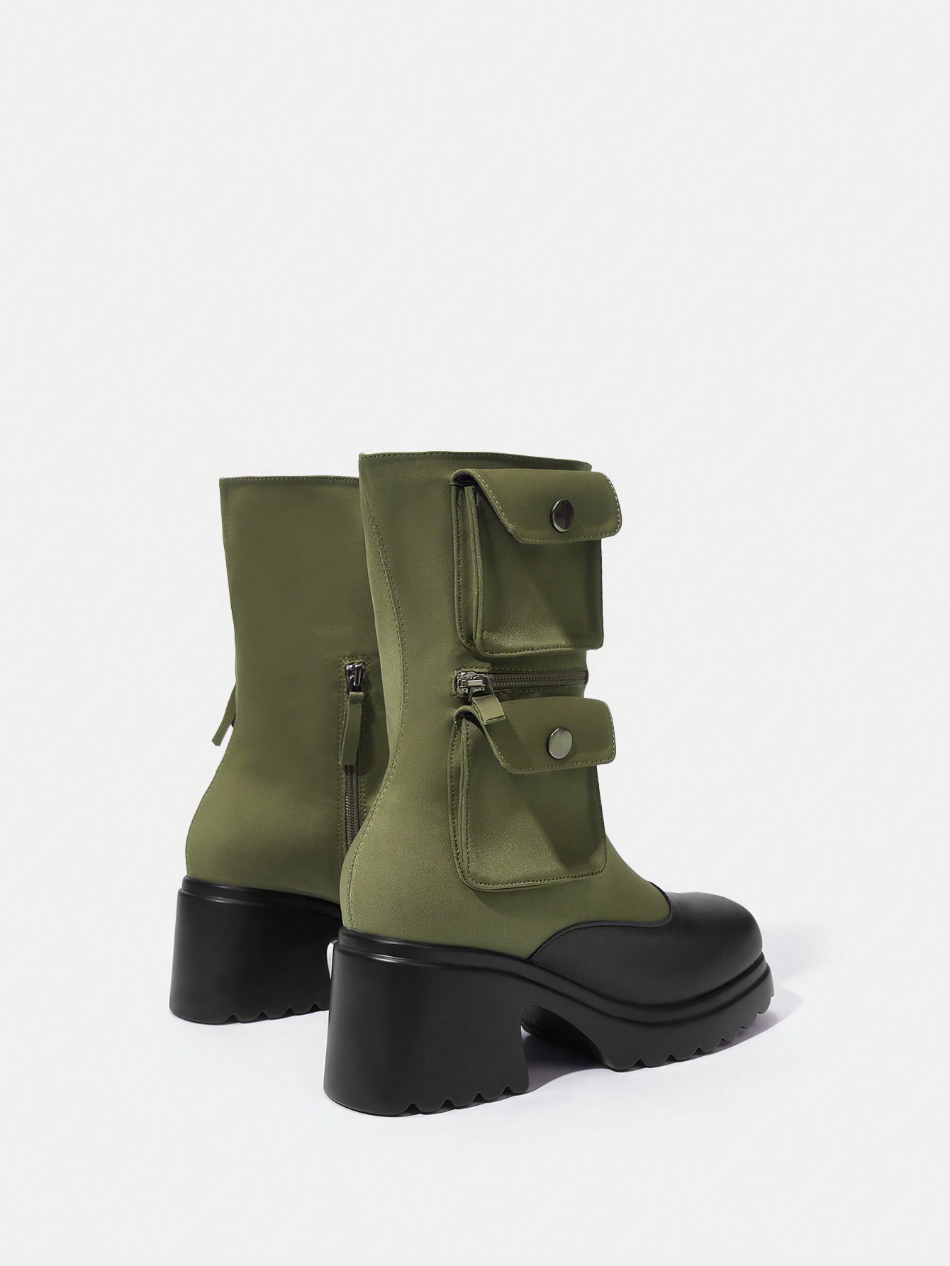 In Green Women Fashion Boots