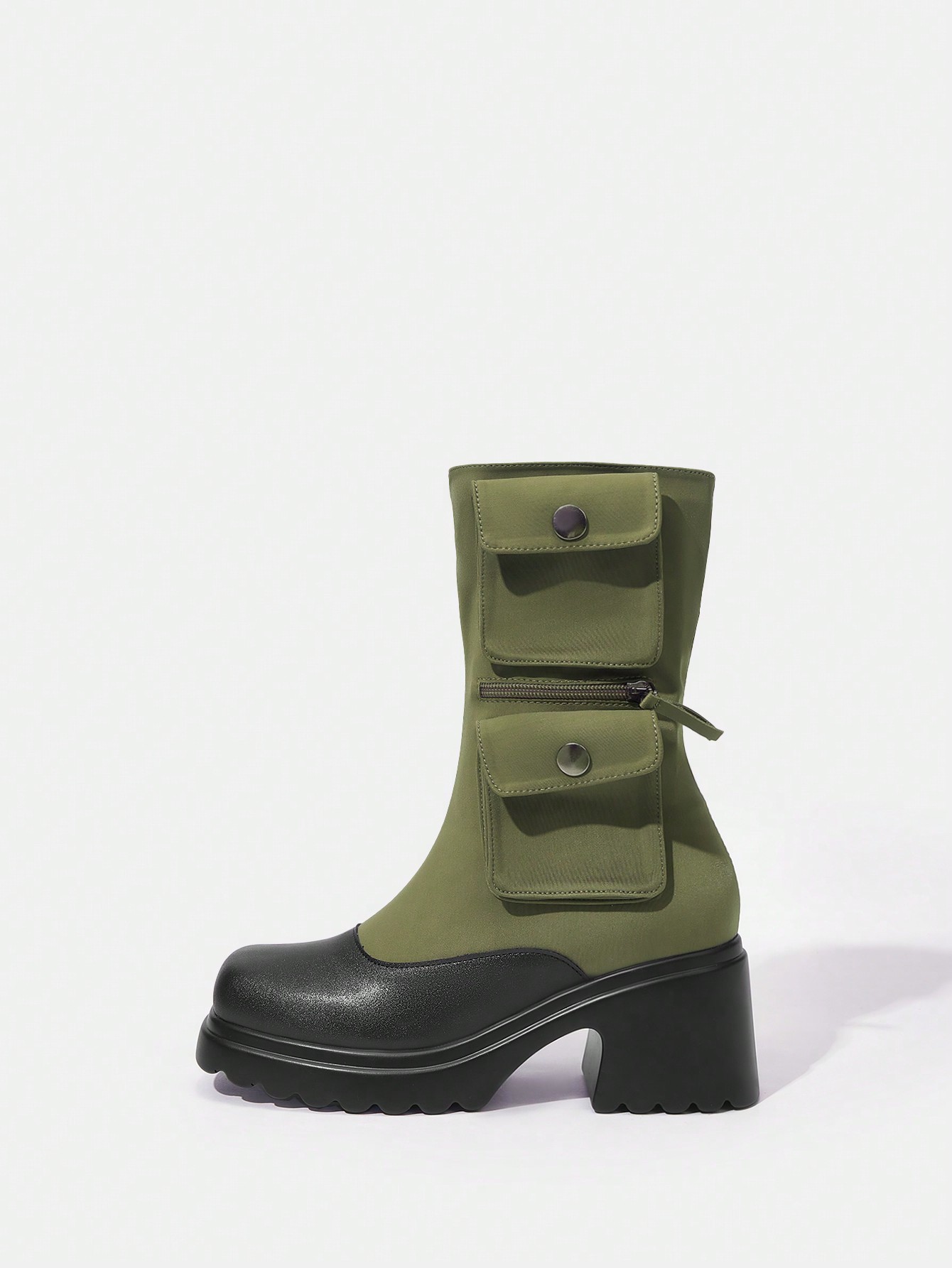 In Green Women Fashion Boots