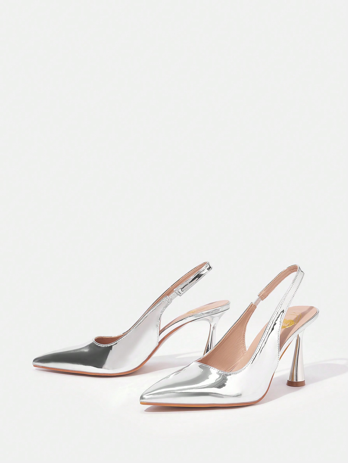 In Silver Women Pumps