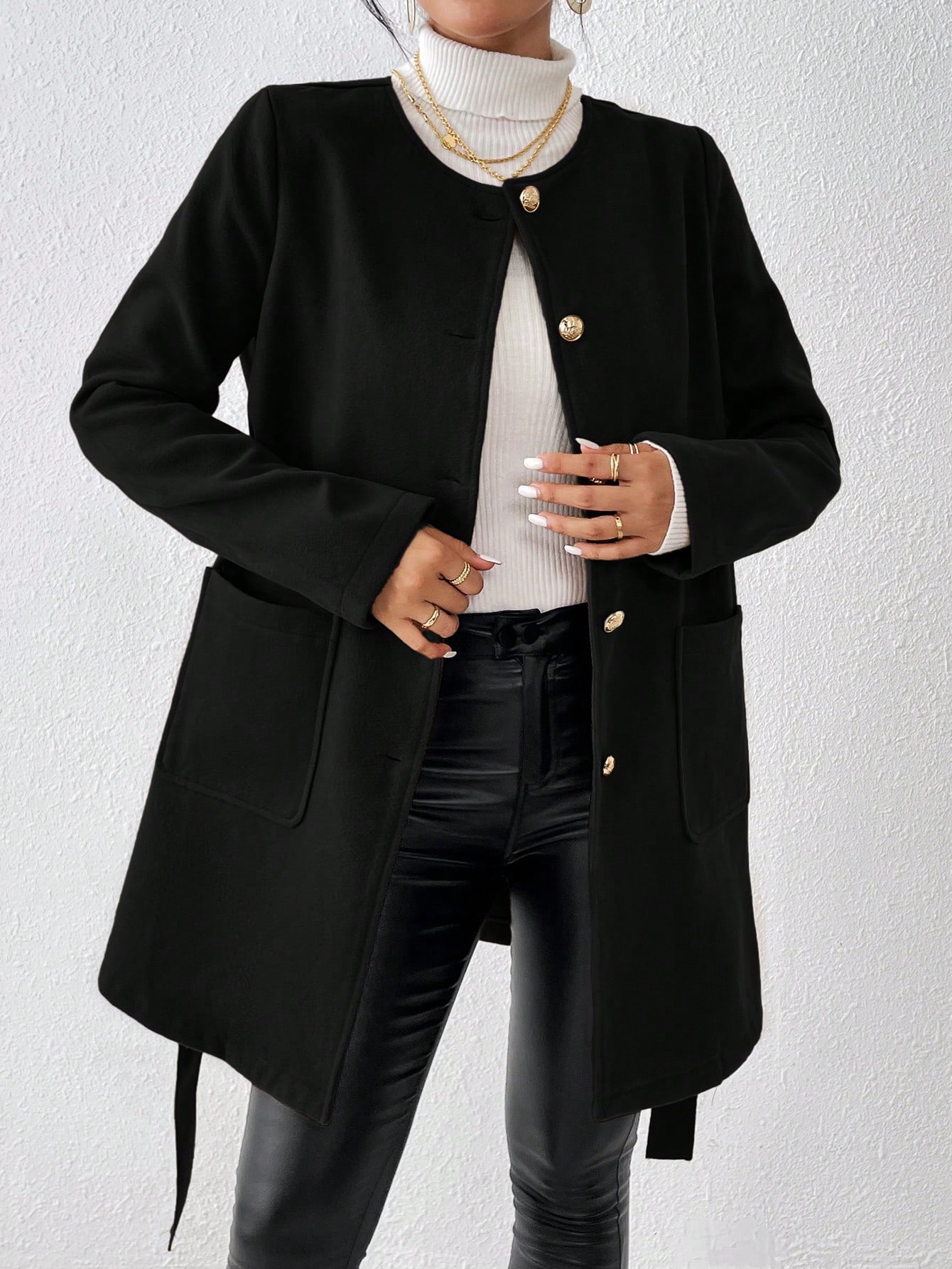 In Black Women Overcoats