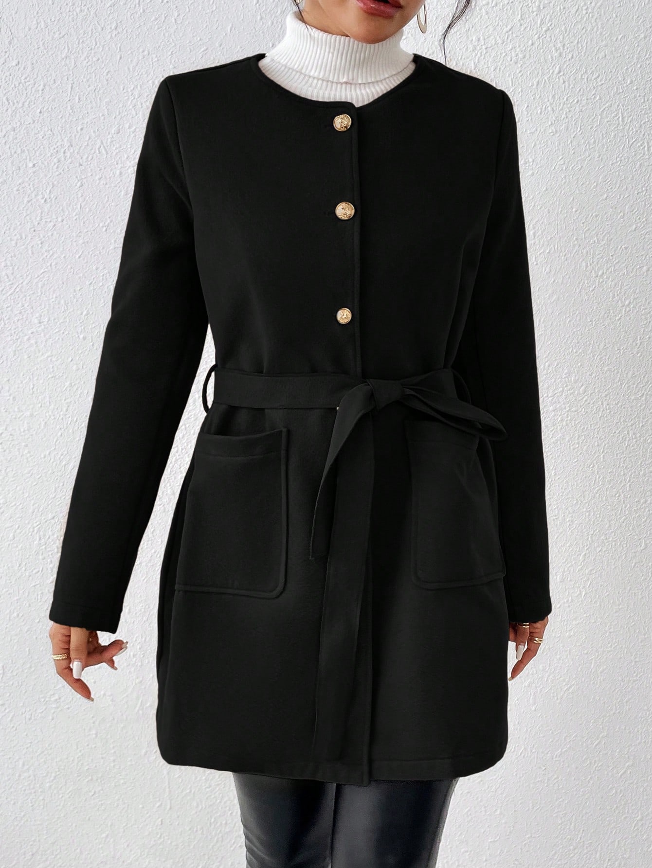 In Black Women Overcoats