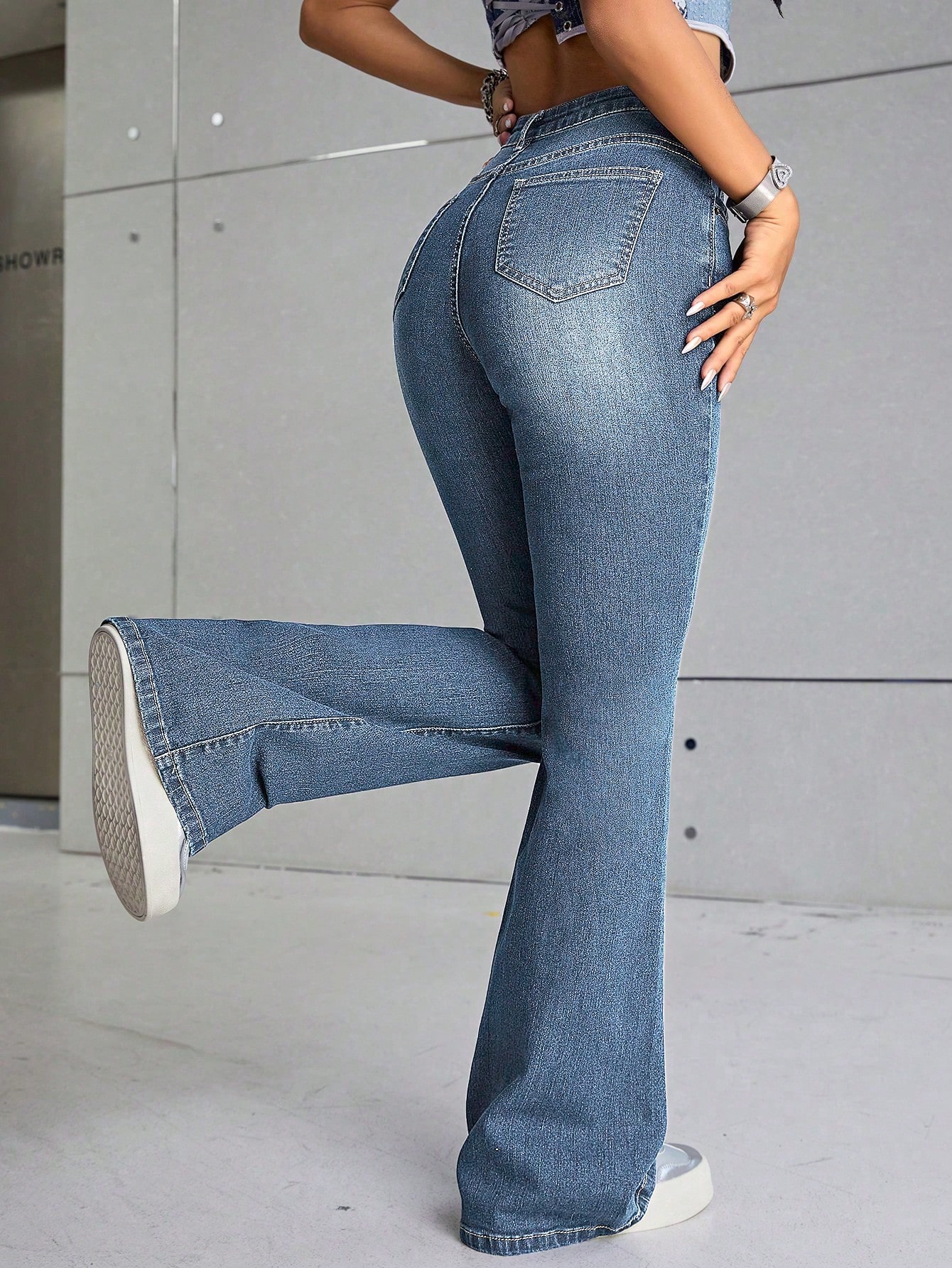 Flare Leg Jeans