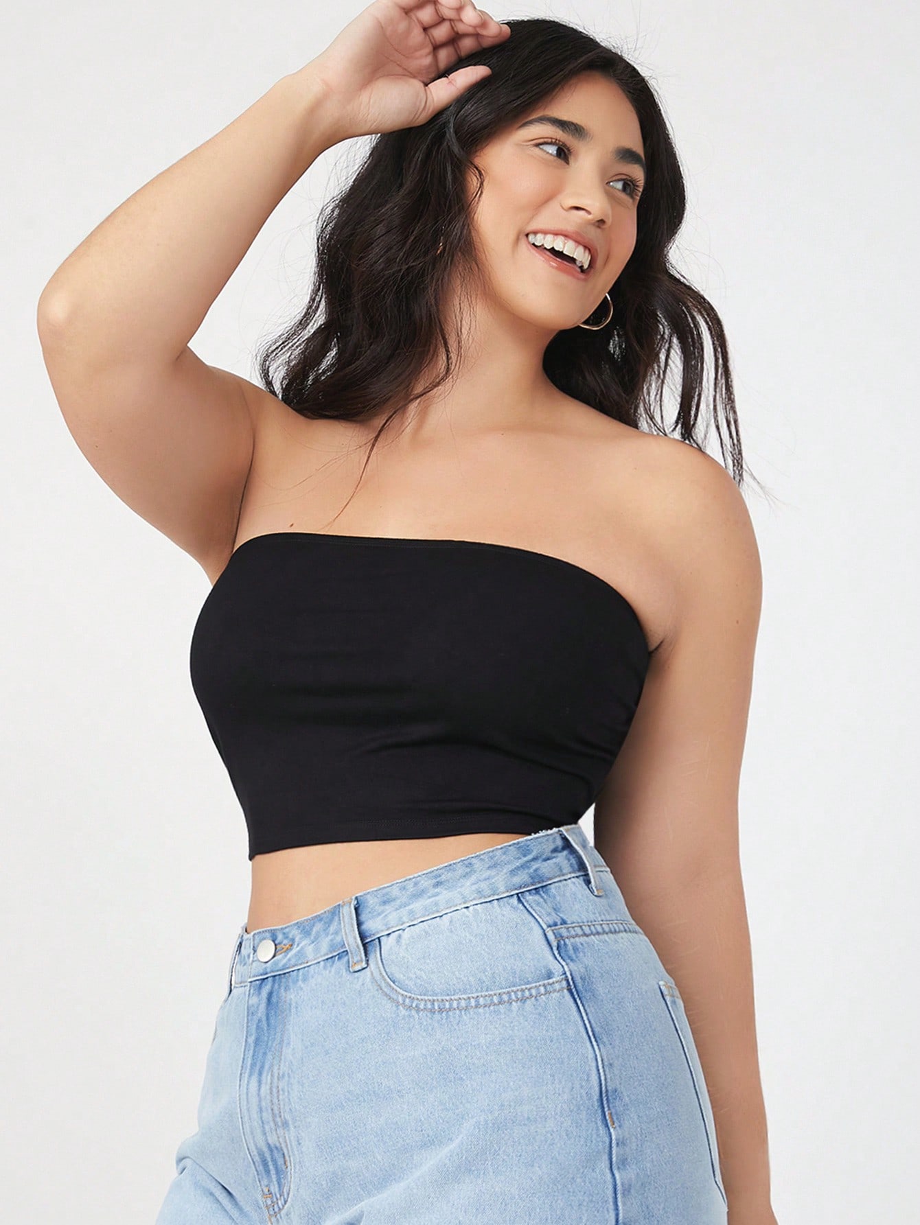 In Casual Plus Size Women Tops