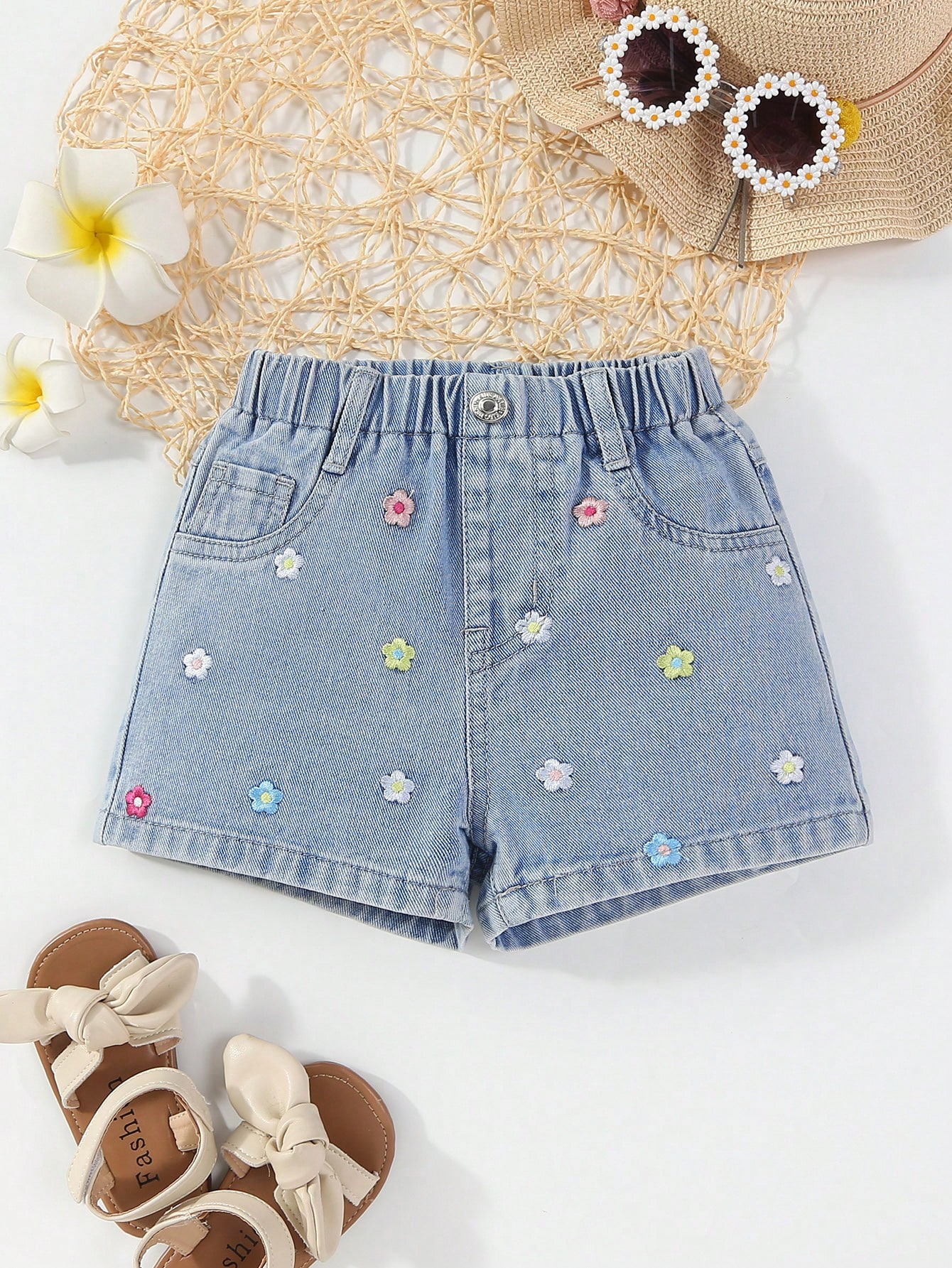 Young Girls Denim Shorts