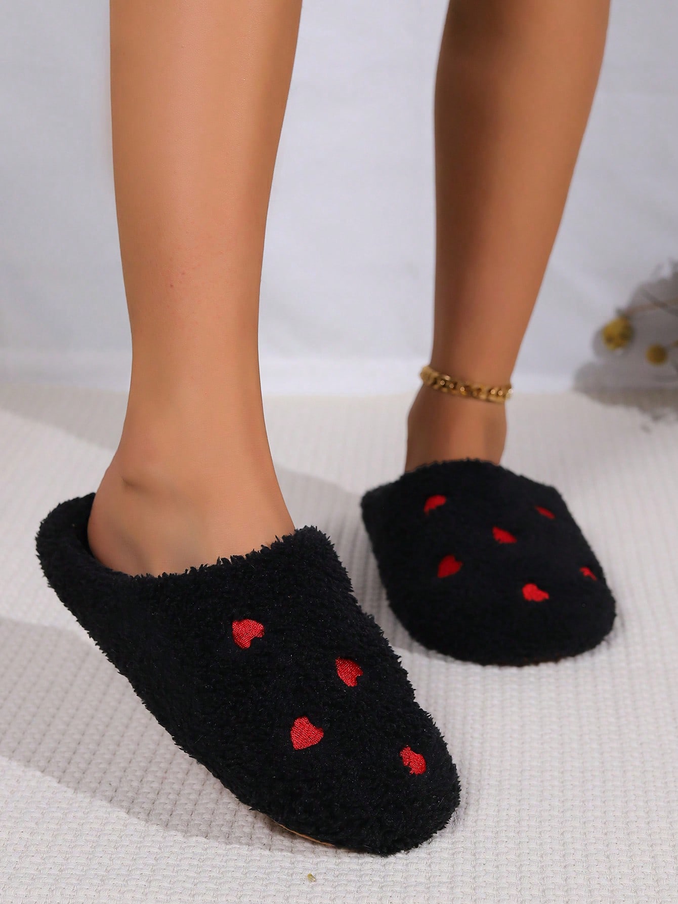 In Black Women Home Slippers