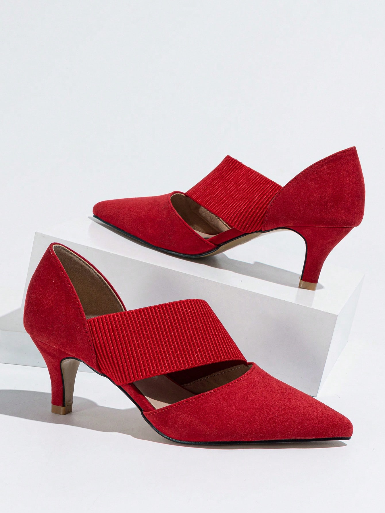 In Red Women Pumps