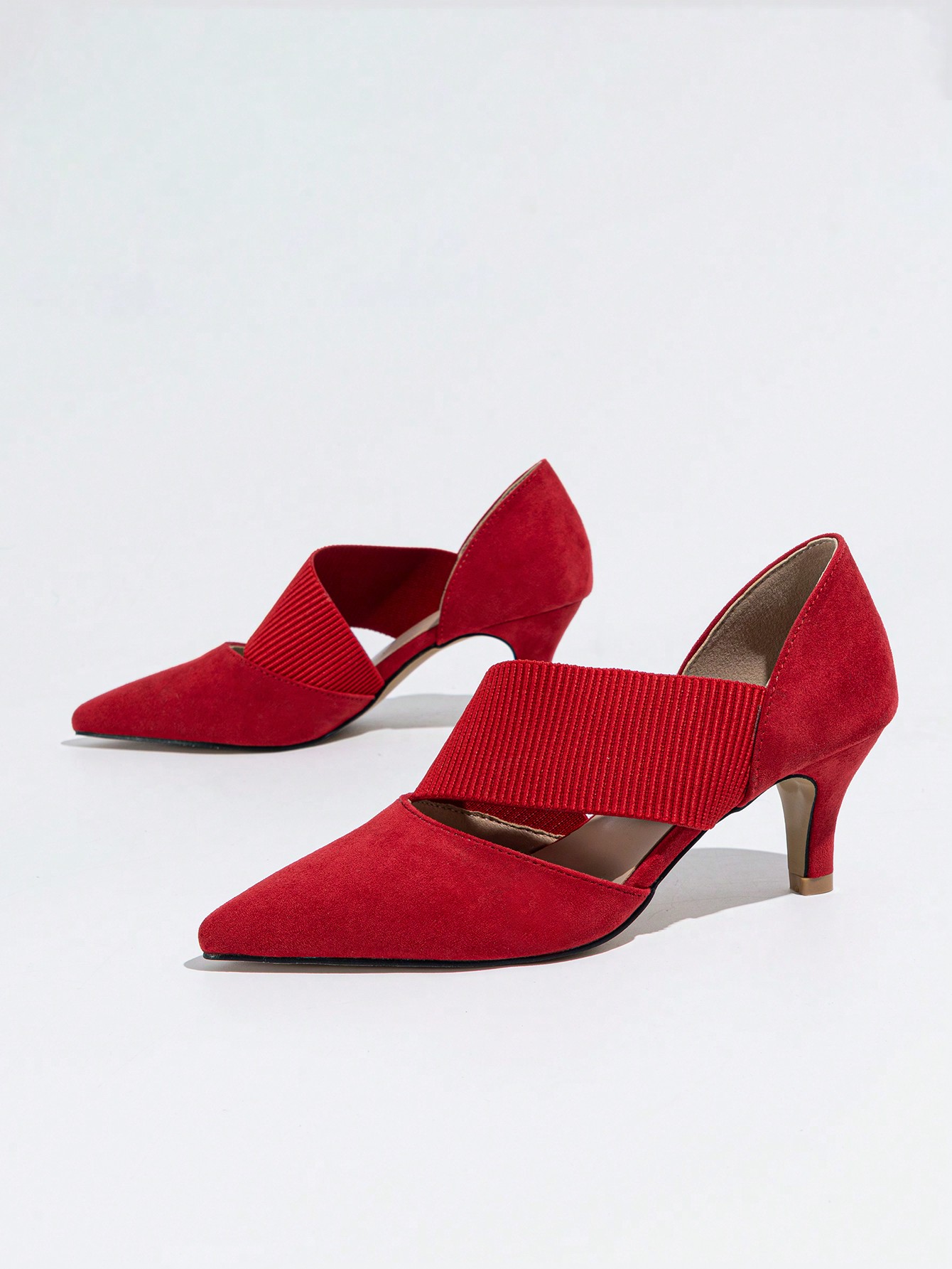 In Red Women Pumps