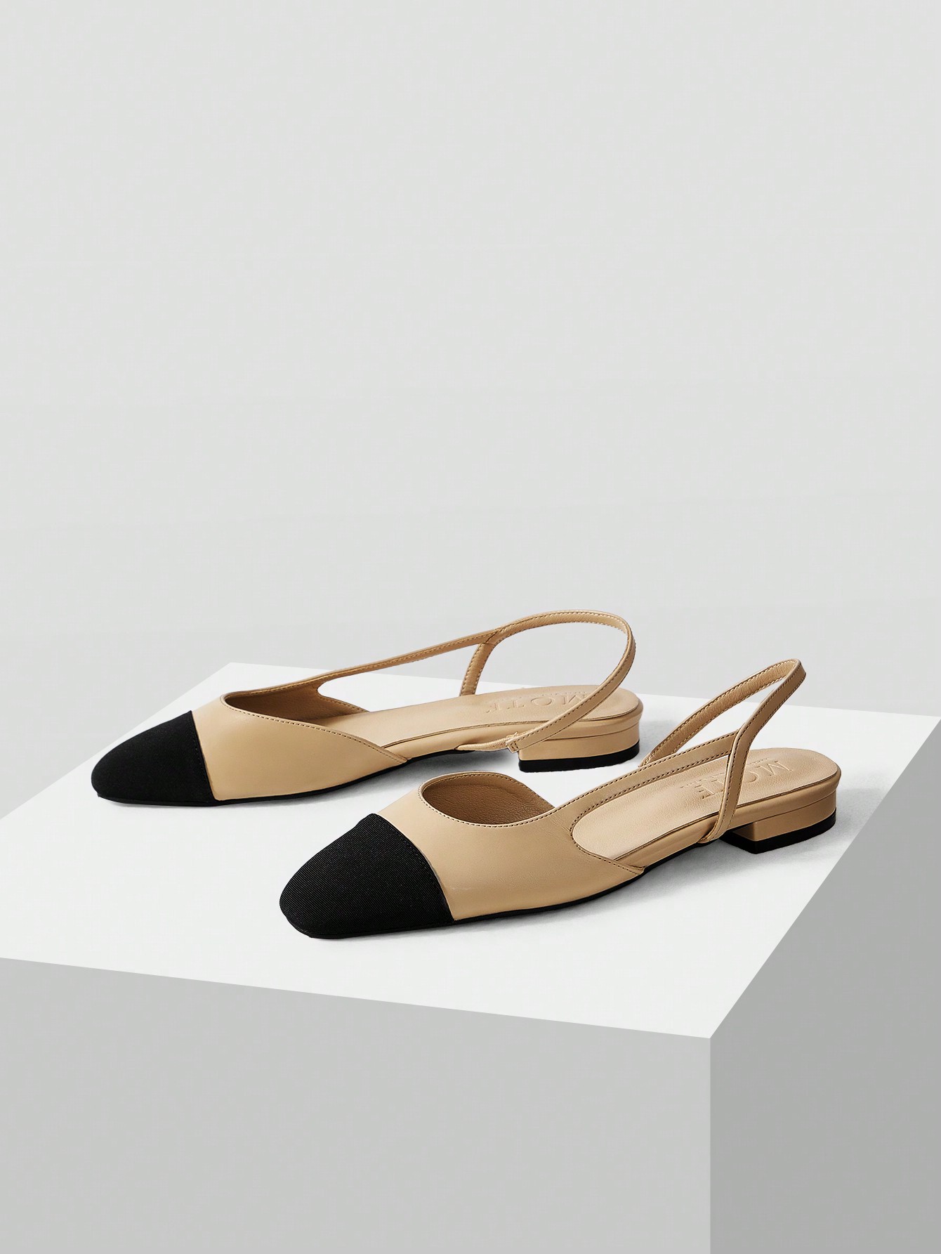 In Apricot Women Flats