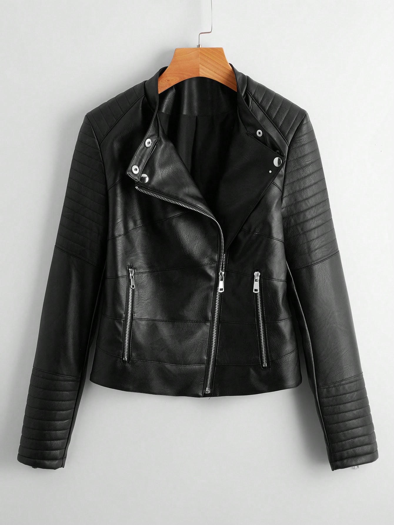 In Black Plus Size Jackets