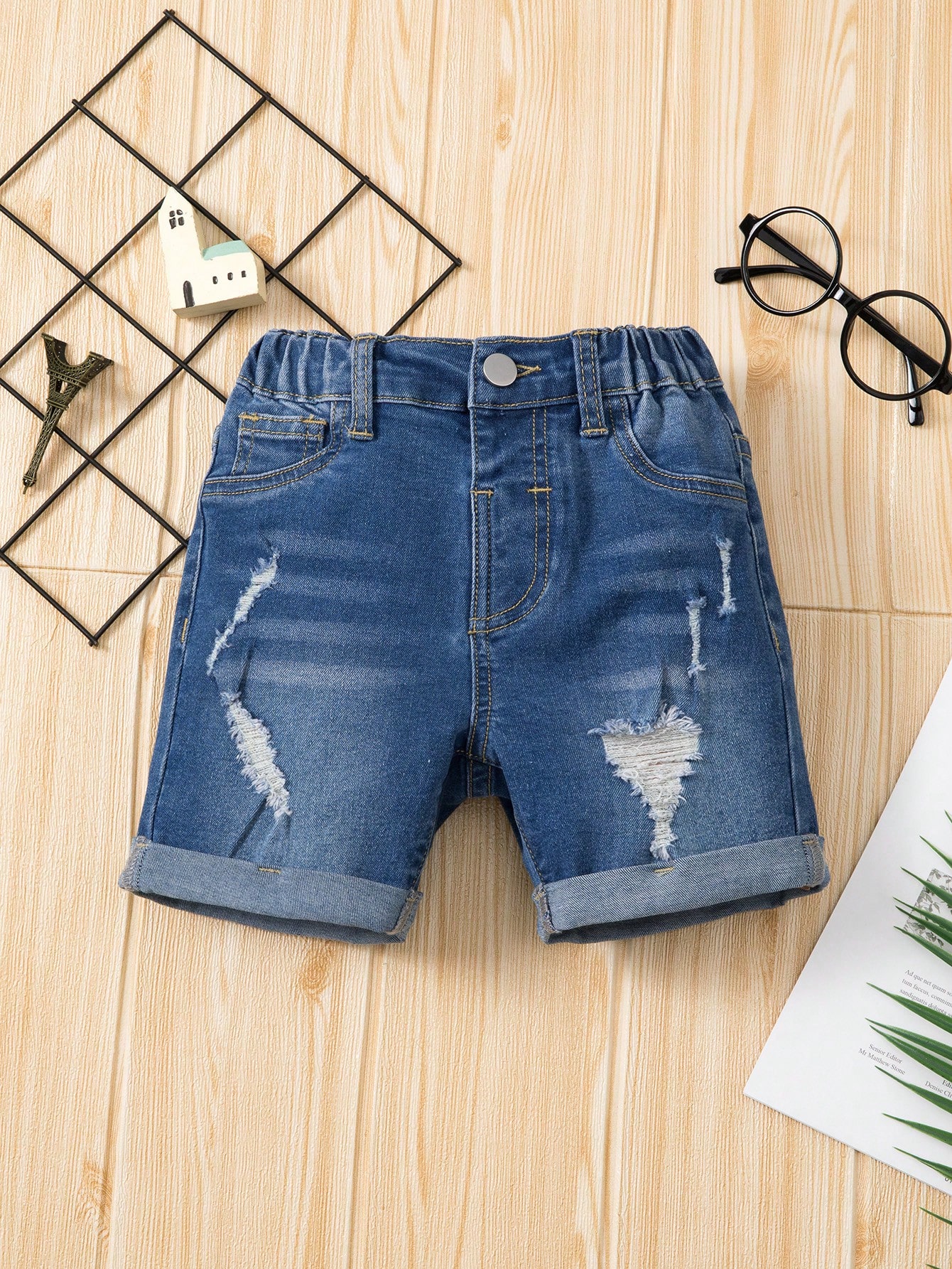 Young Boys Denim Shorts