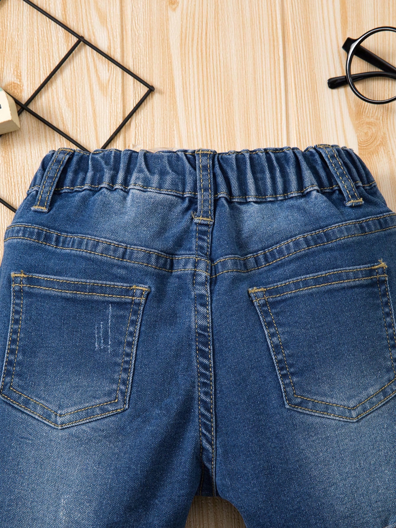 Young Boys Denim Shorts