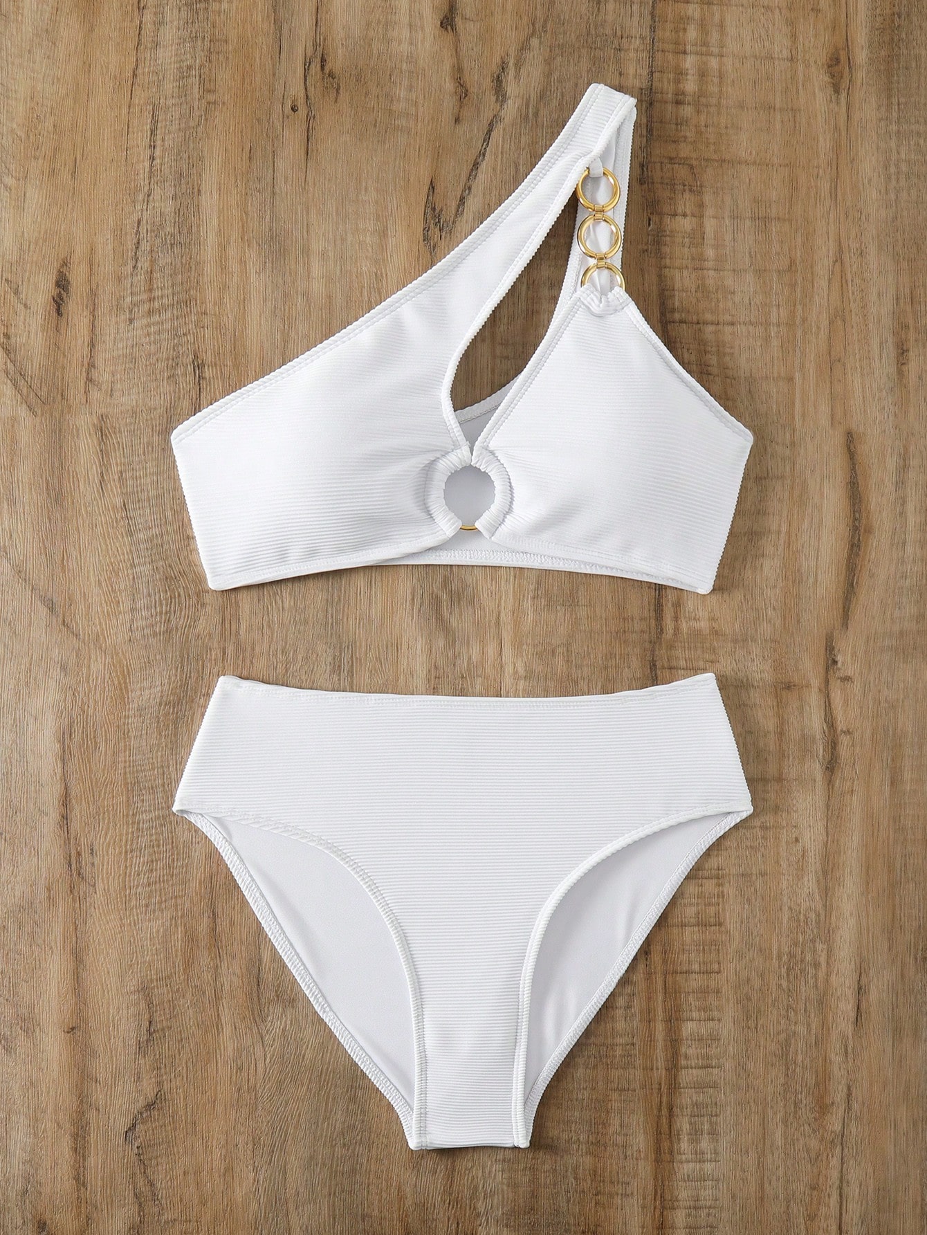 In White Women Bikini Sets