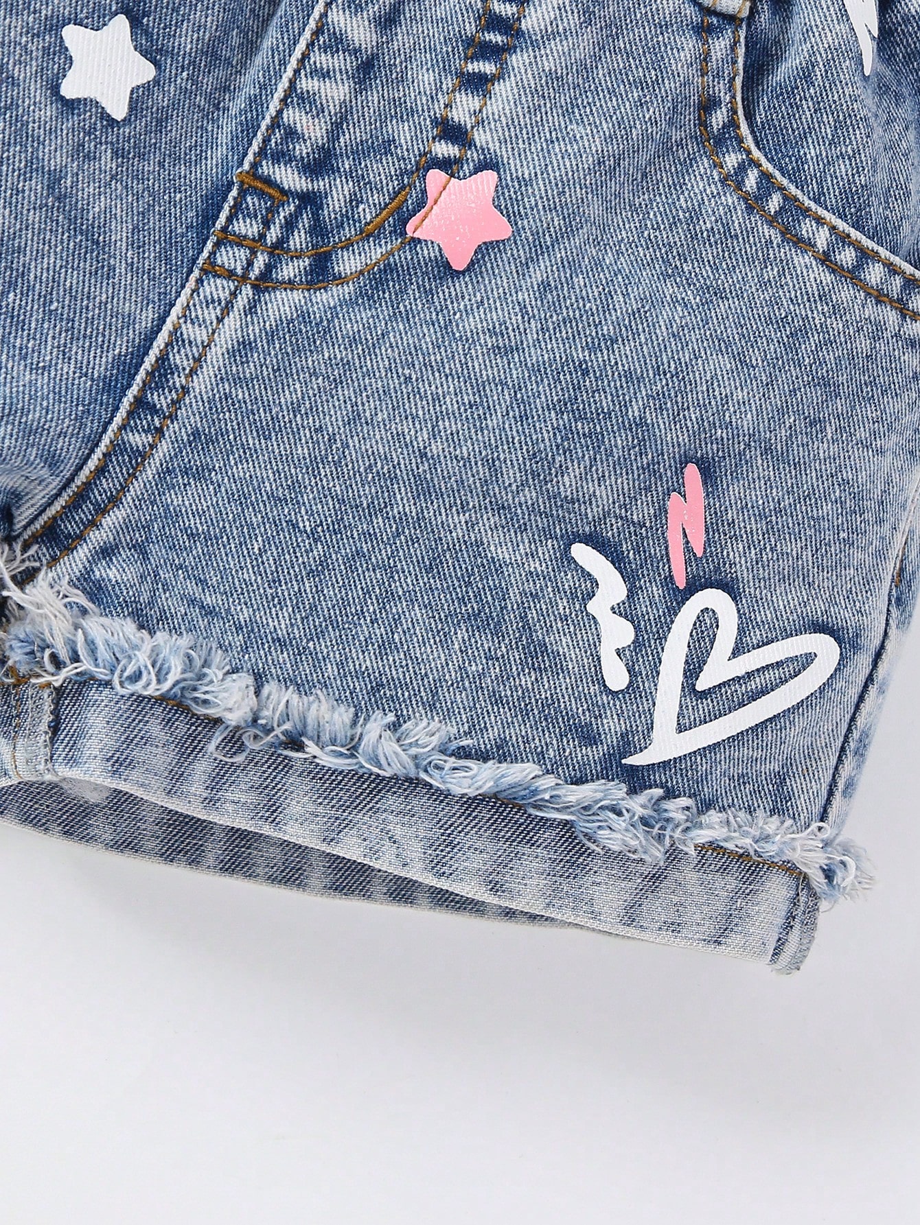 Young Girls Denim Shorts