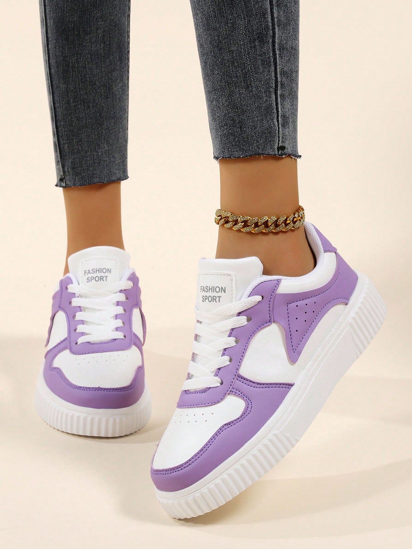 In Mauve Purple Women Shoes