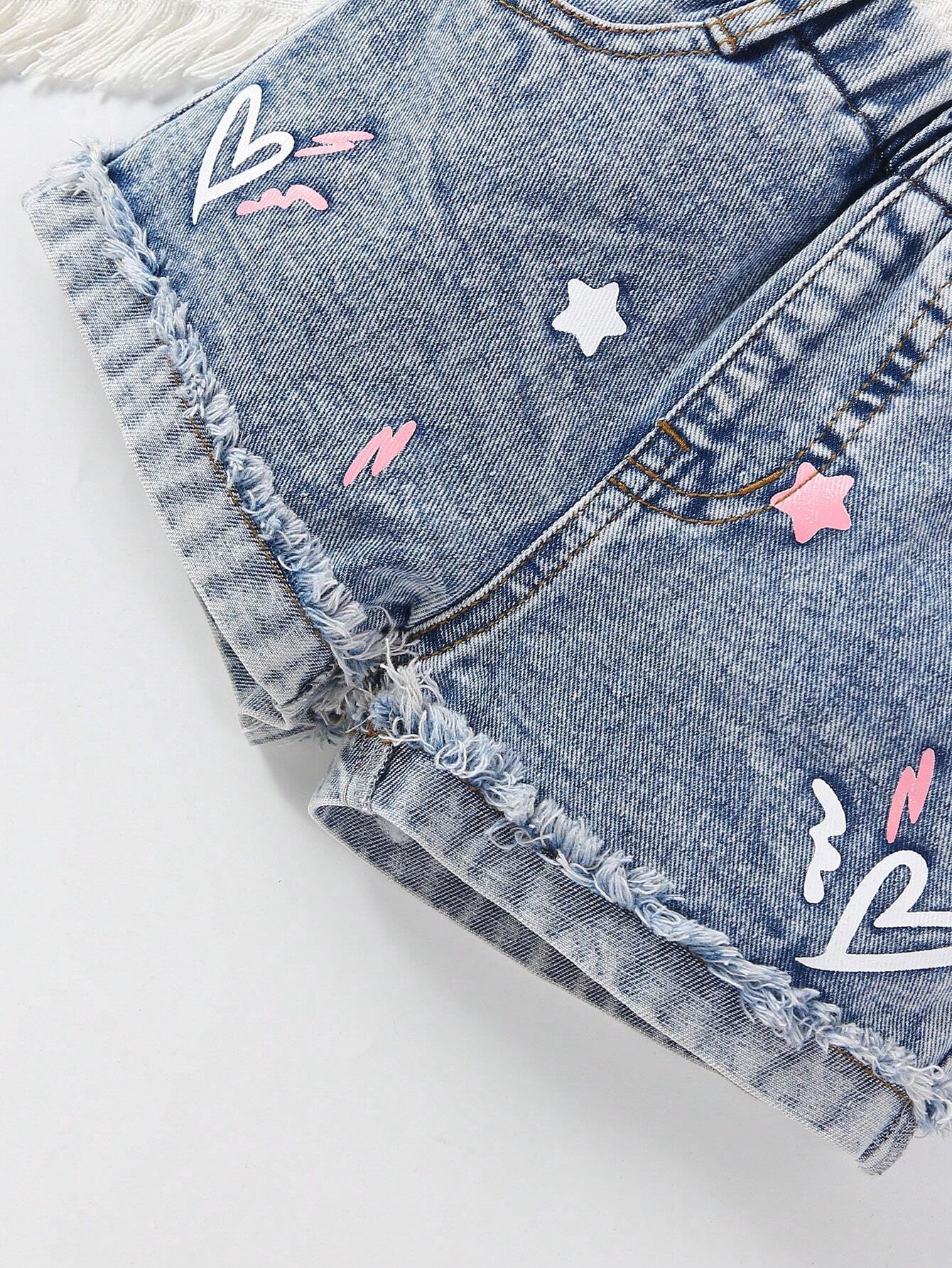 Young Girls Denim Shorts