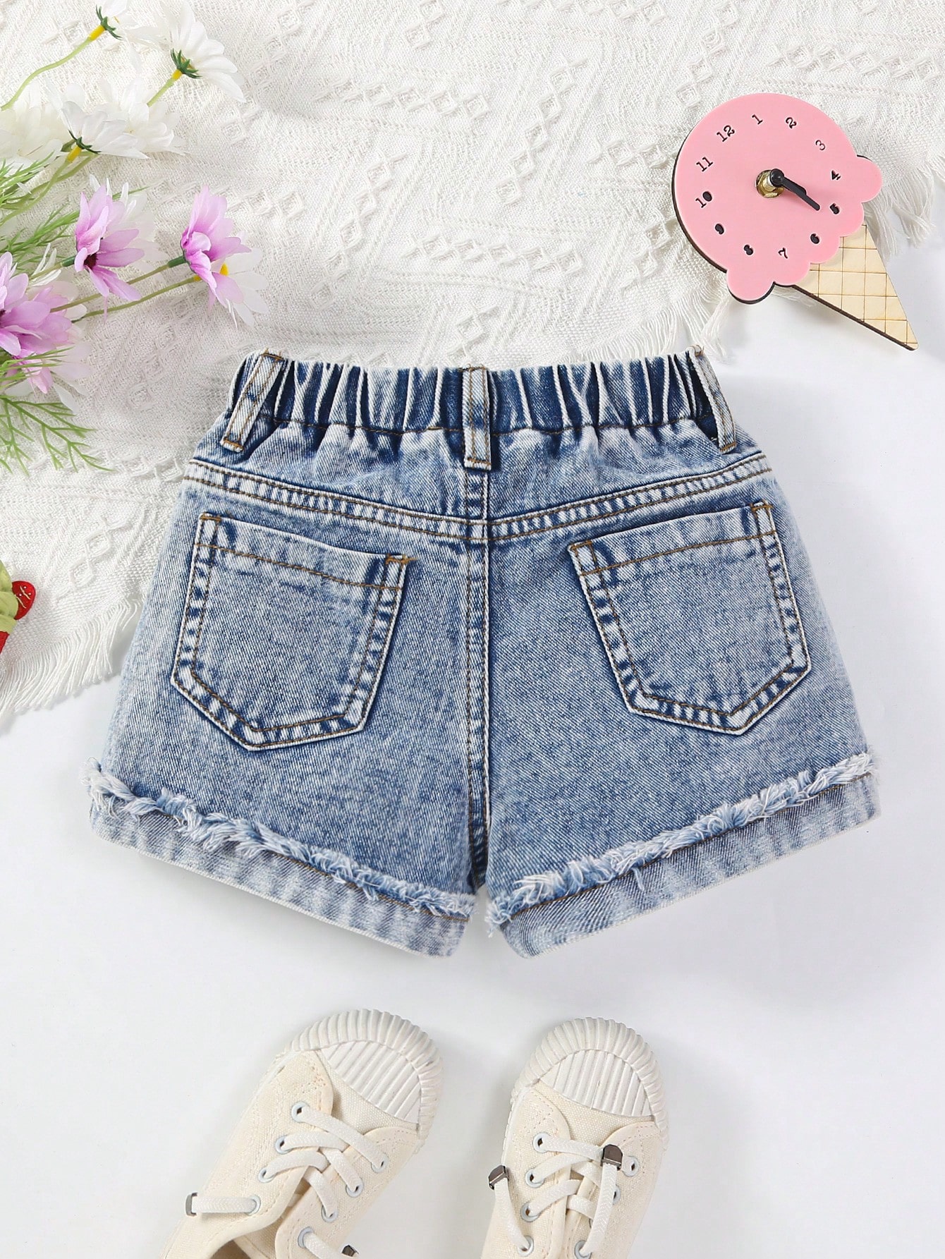 Young Girls Denim Shorts