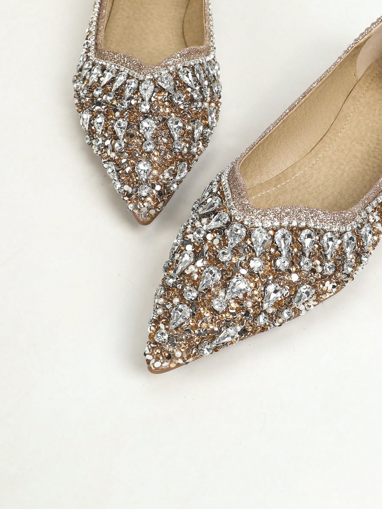 In Champagne Women Flats