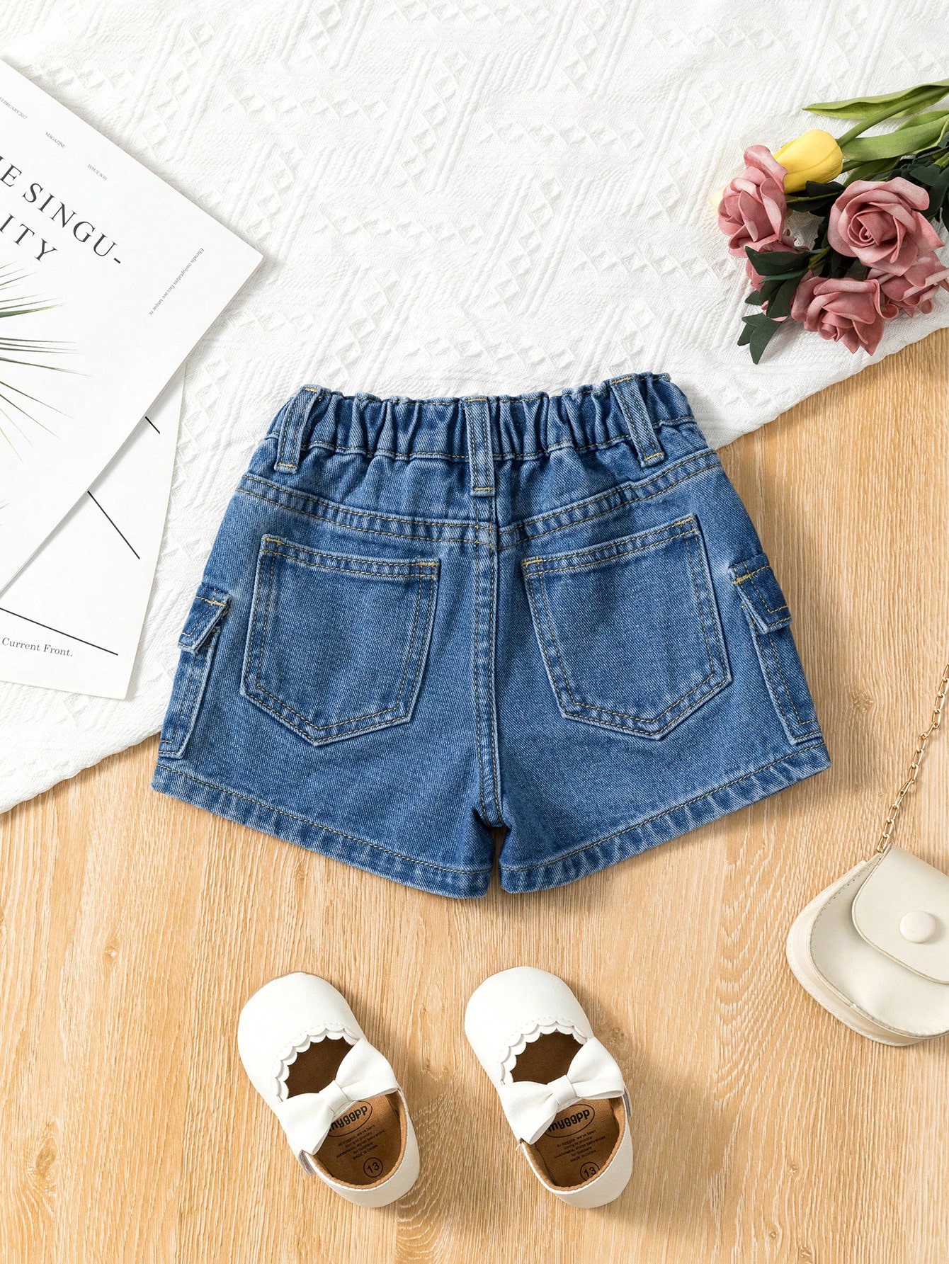 Young Girls Denim Shorts