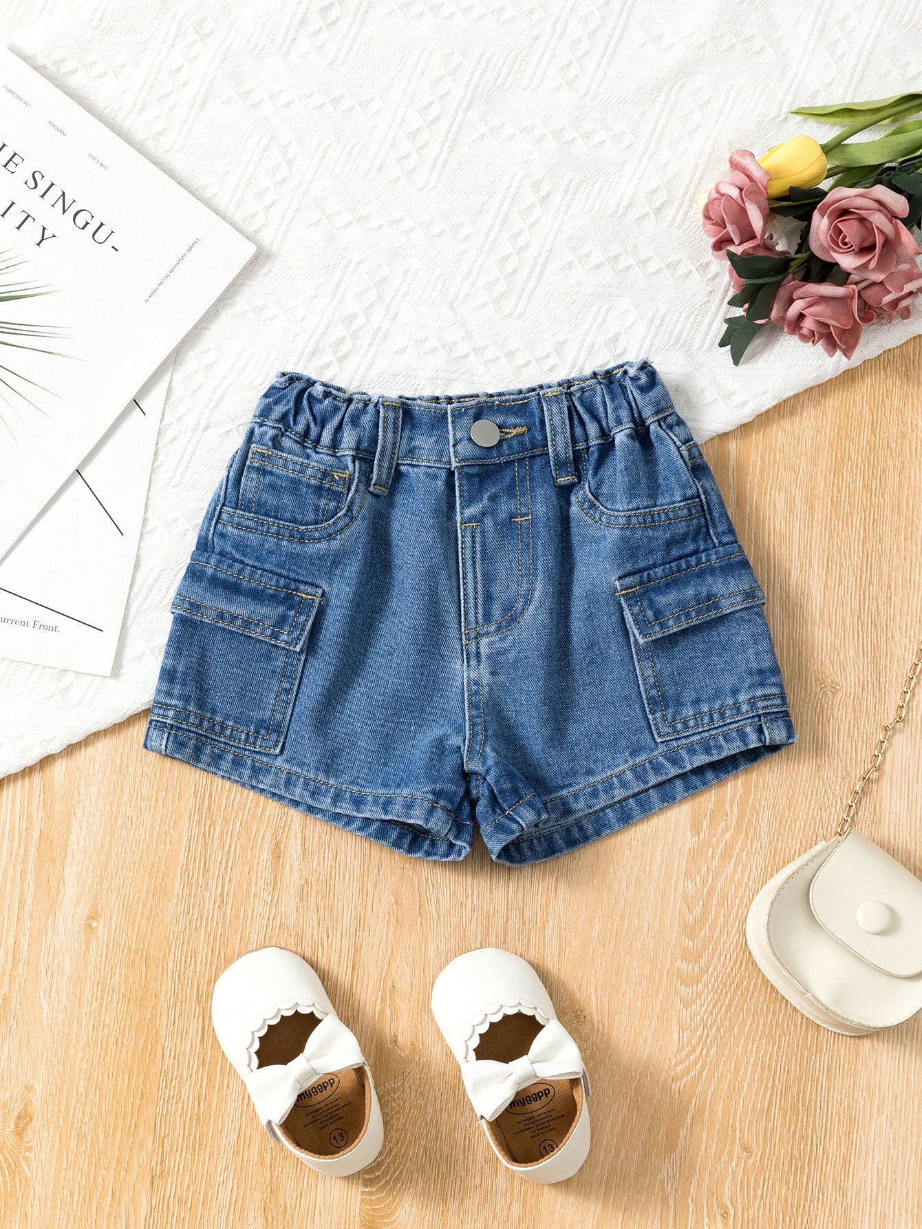 Young Girls Denim Shorts