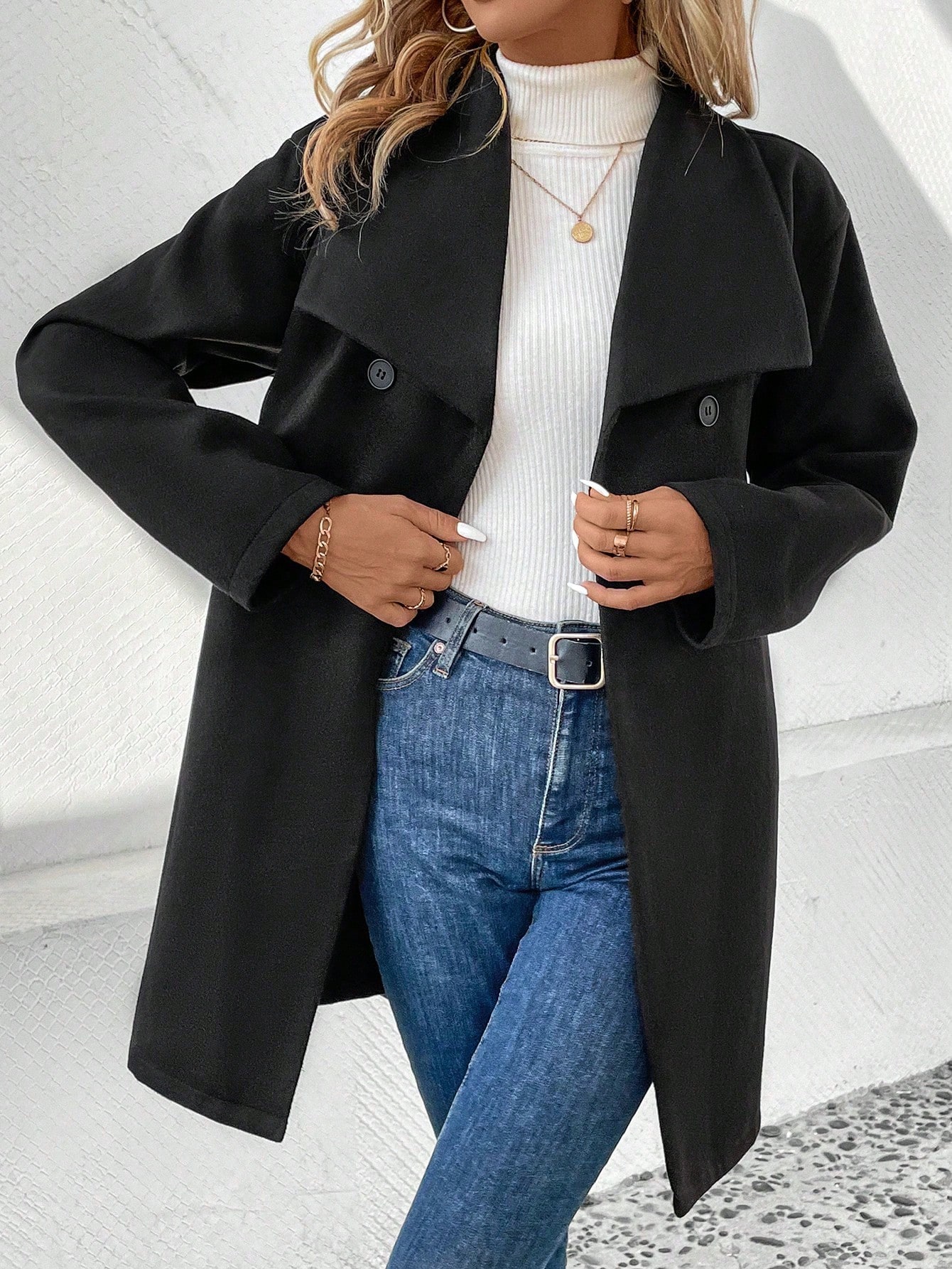 In Black Women Overcoats