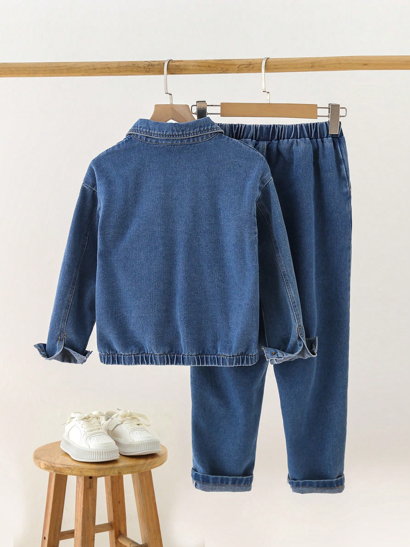 Tween Boys Denim Two-piece Outfits