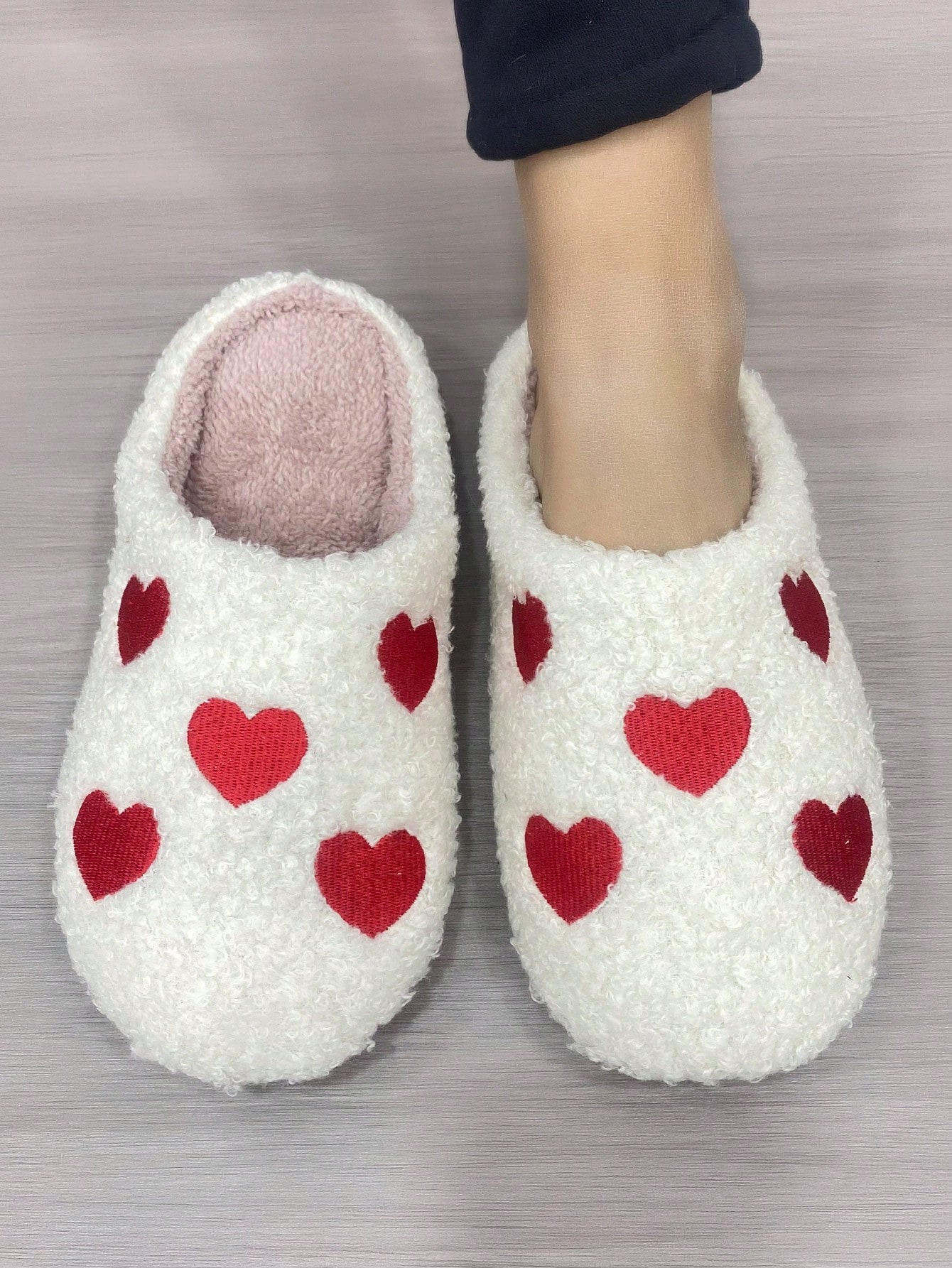 In Beige Women Home Slippers