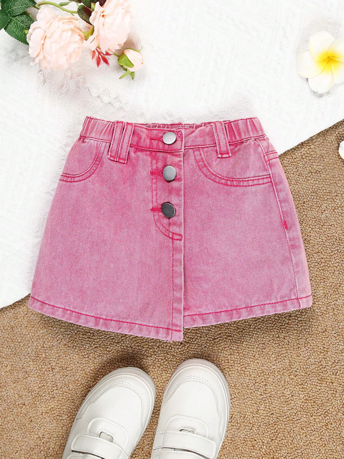 Young Girls Denim Shorts