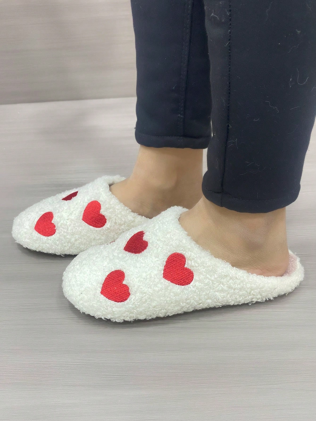 In Beige Women Home Slippers