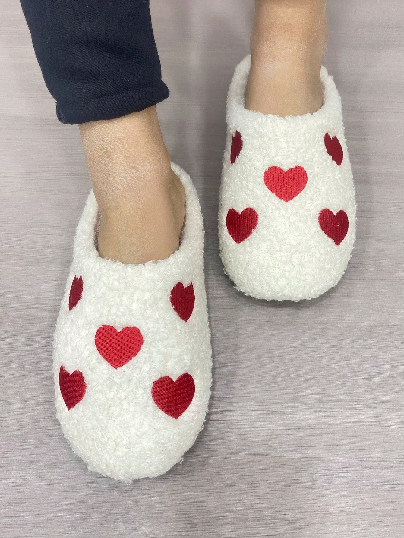 In Beige Women Home Slippers