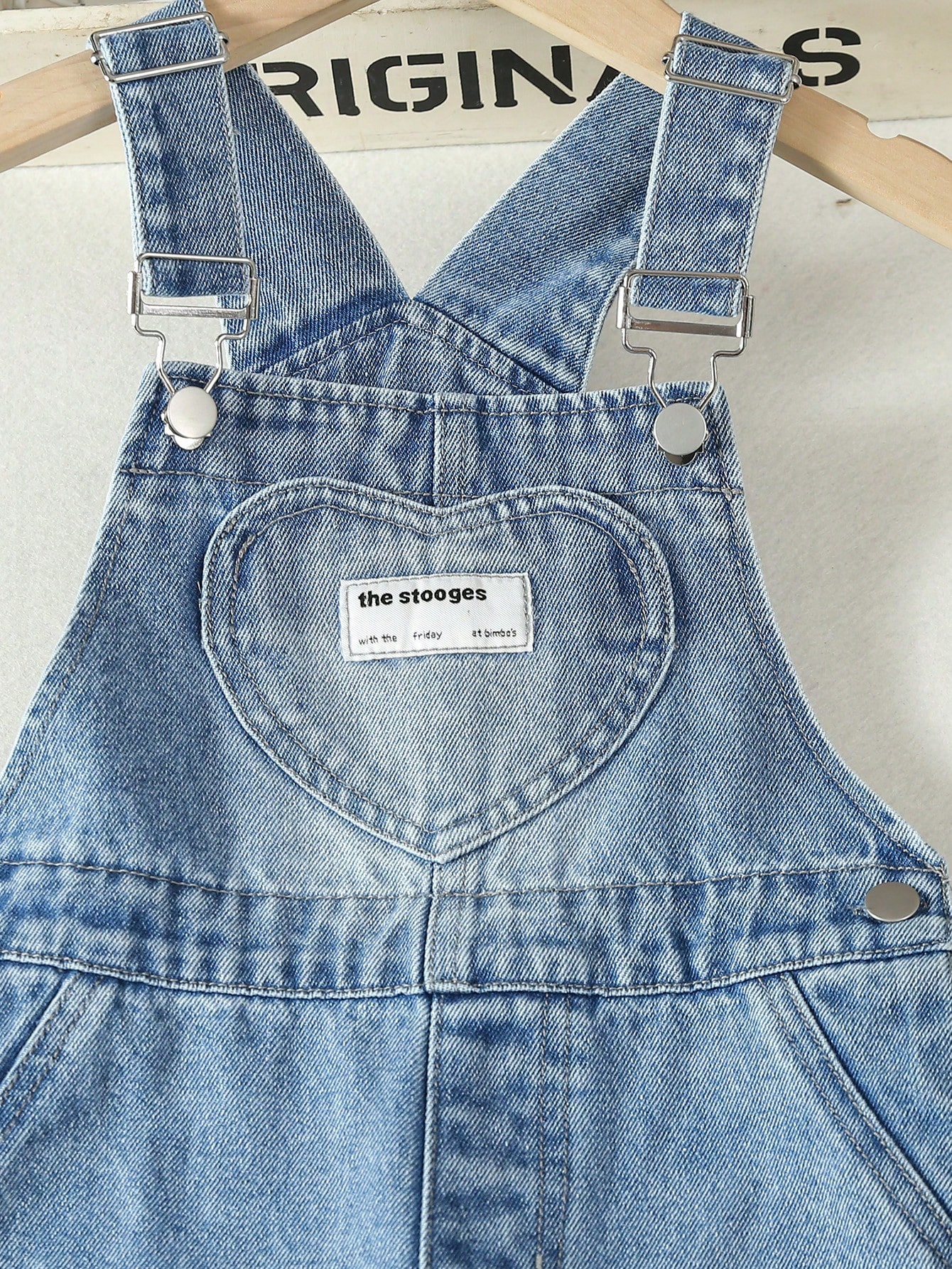 Young Girls Denim Overalls & Jumpsuits