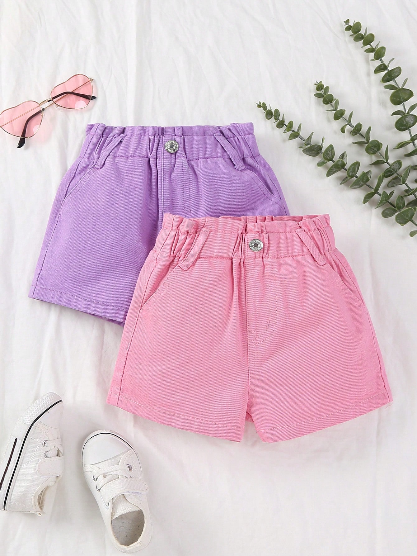 Young Girls Denim Shorts