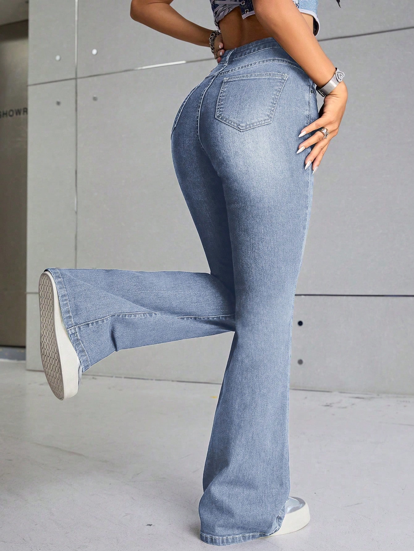 Flare Leg Jeans