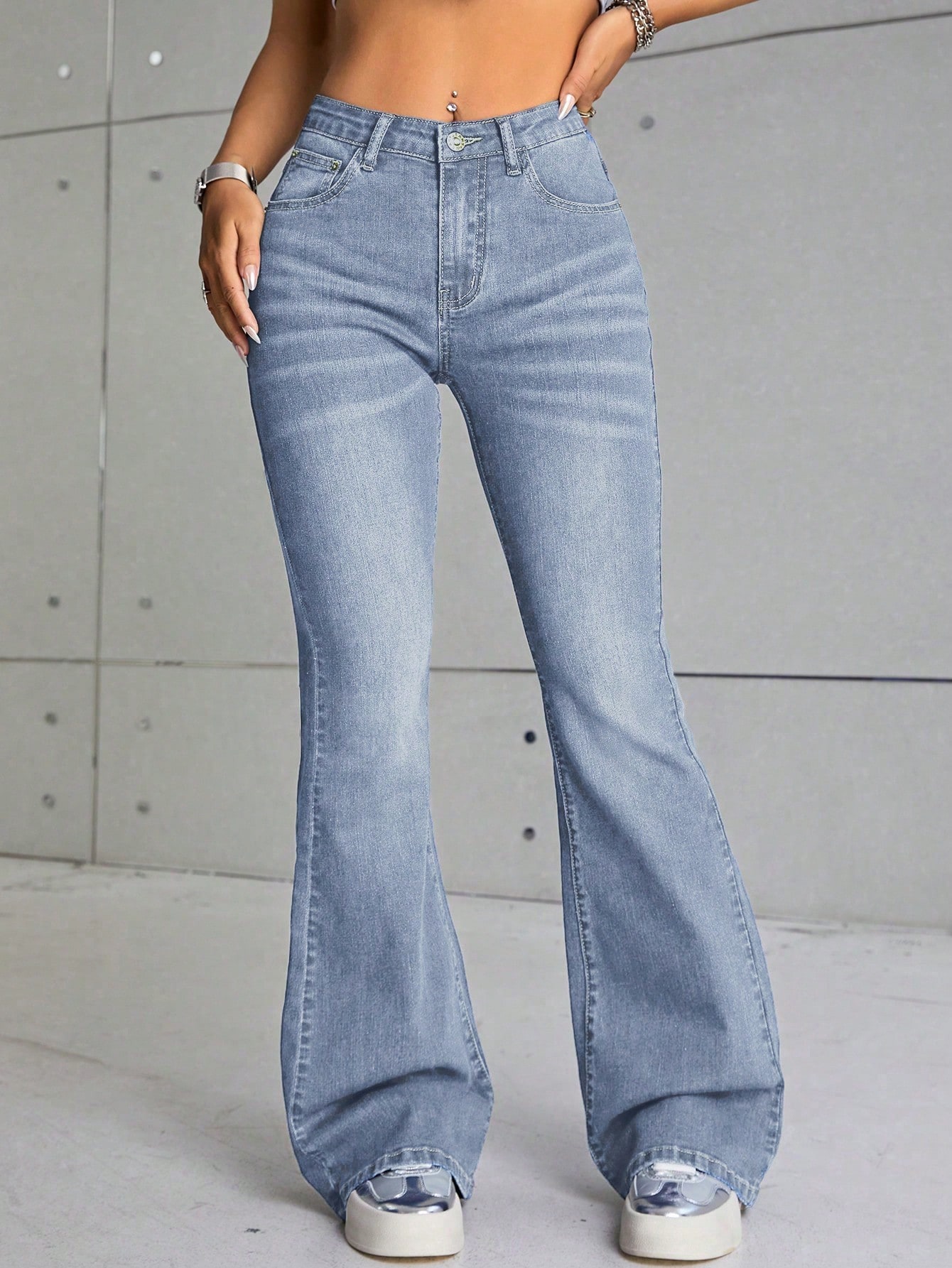 Flare Leg Jeans