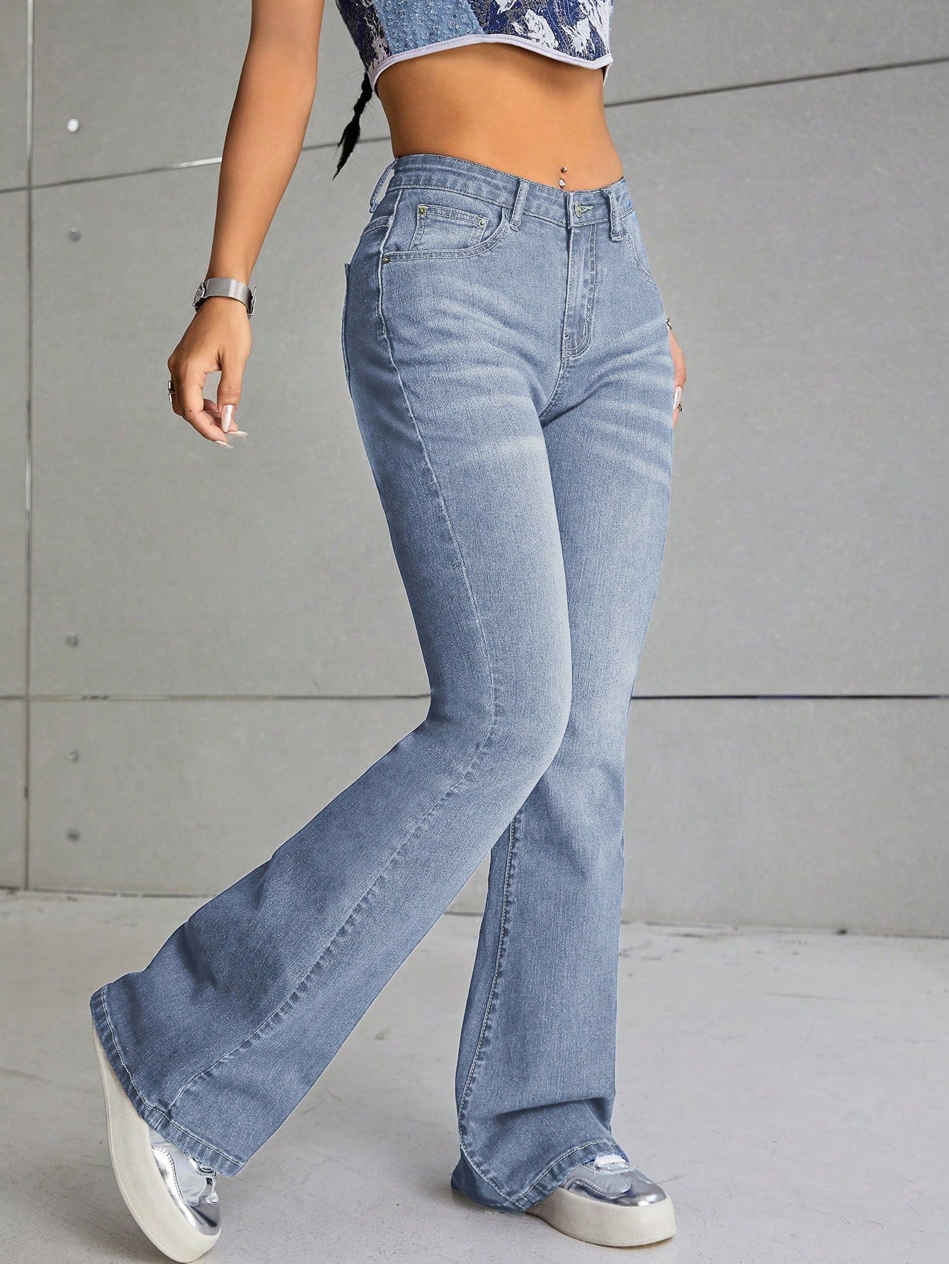 Flare Leg Jeans