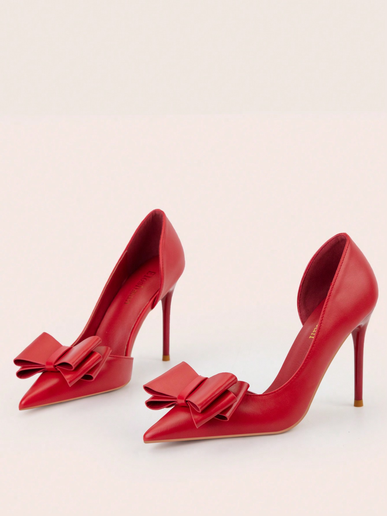 In Red Women Pumps