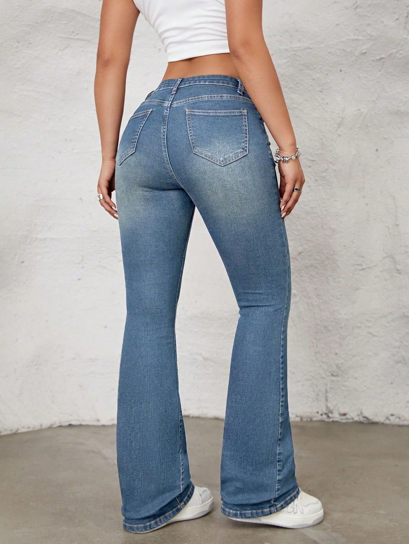 Flare Leg Jeans