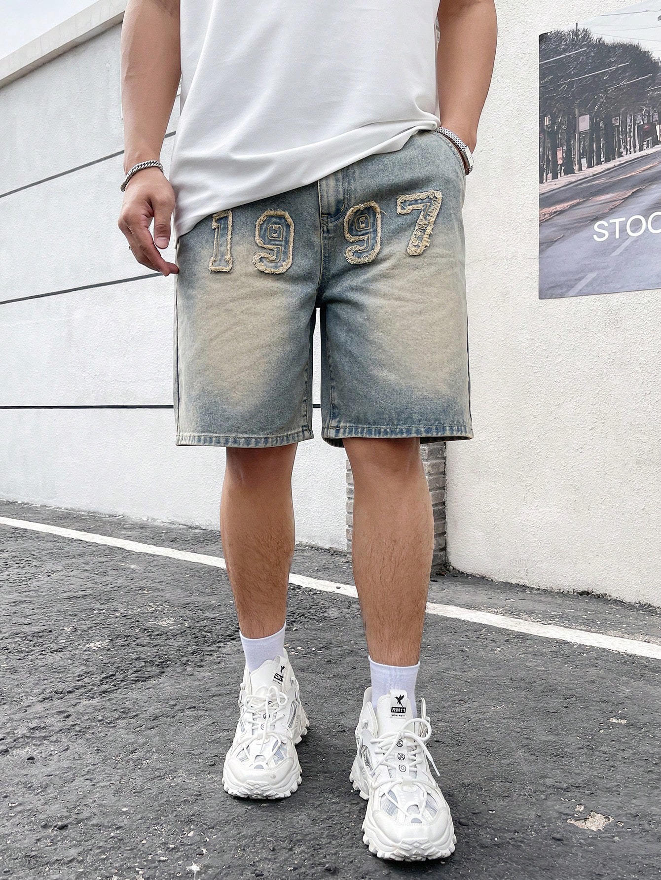 Men Denim Shorts